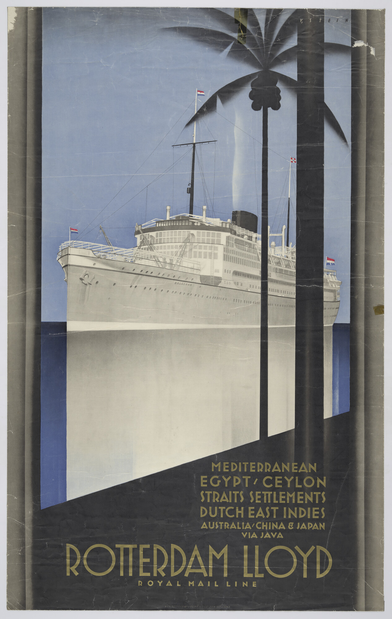 S.4294(05); Rotterdamsche Lloyd; affiche