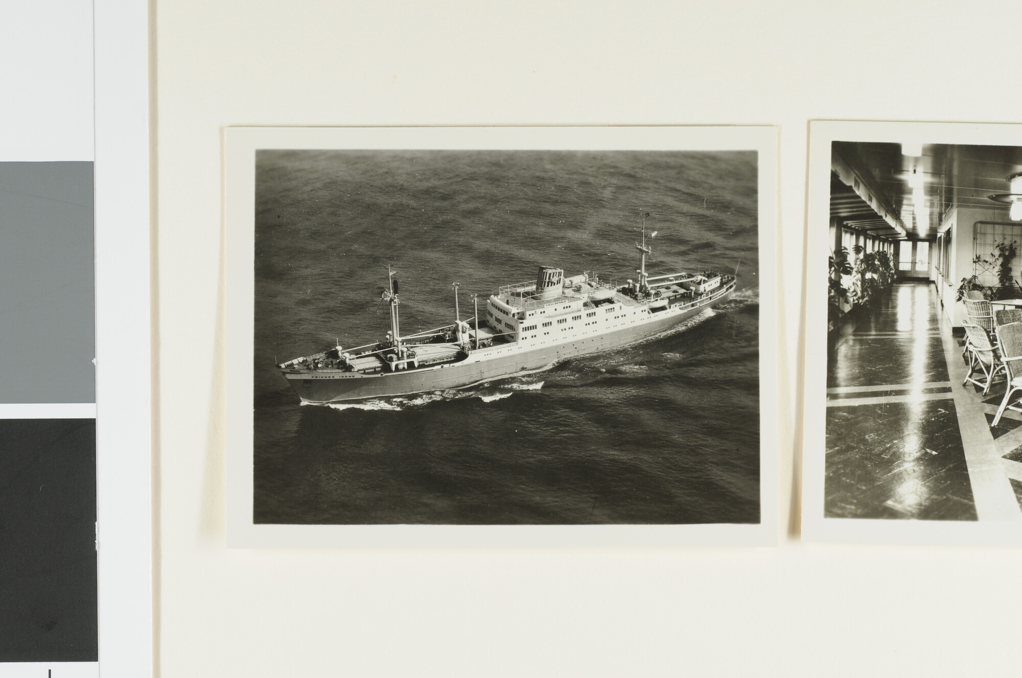 A.4509(210); Een serie foto's bestaande uit een luchtfoto en interieurfoto's van het; luchtfoto
