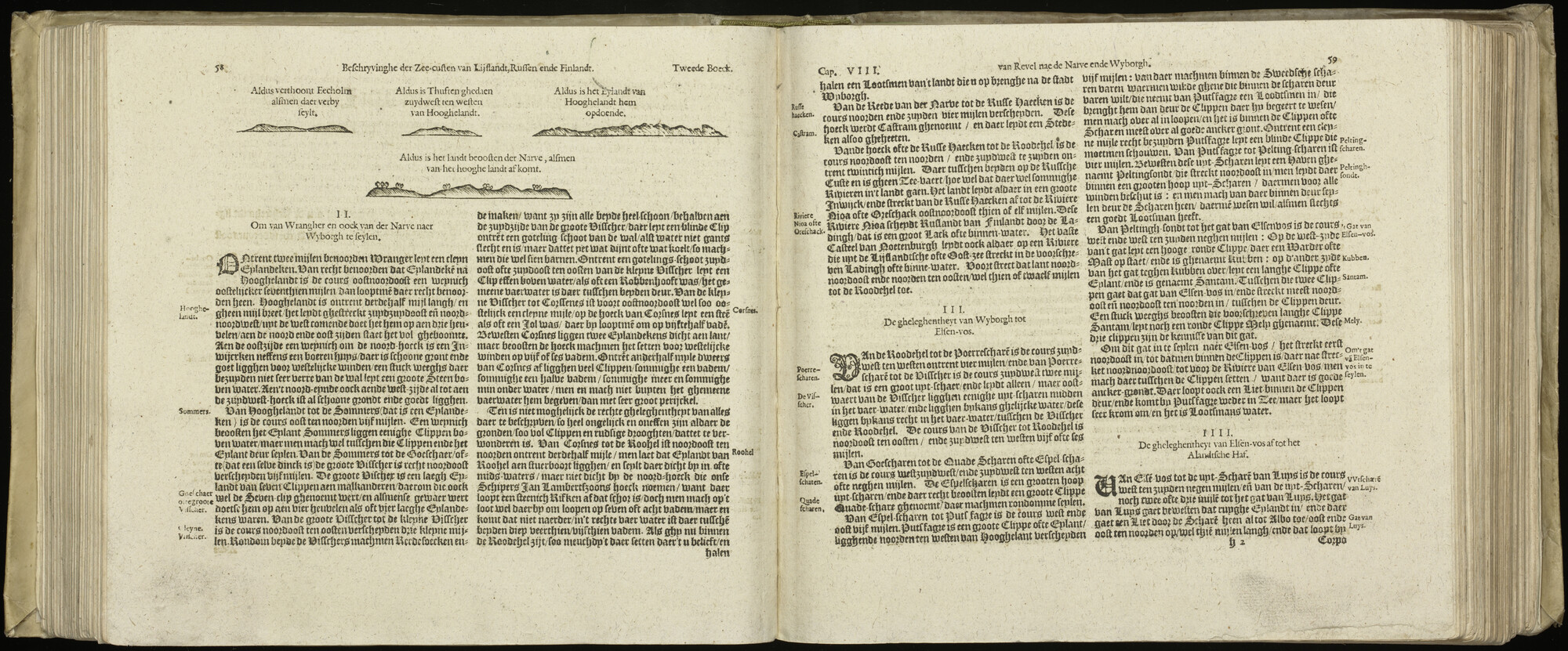 S.2856 [kaart 101]; Beschrijvingen en kustaanzichten van Noordoost-Estland; kaart