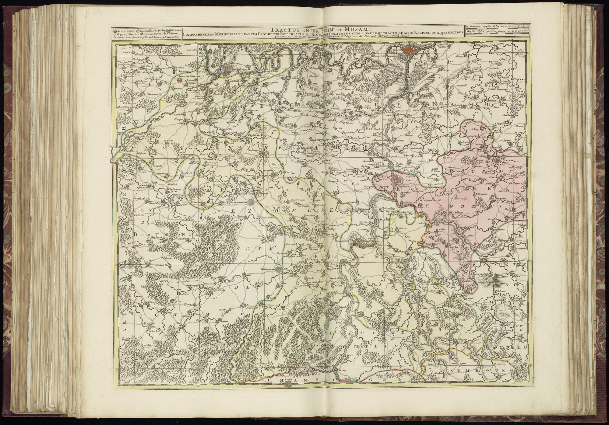 B.0032(028) [kaart 107]; Kaart van Zuid-België; kaart
