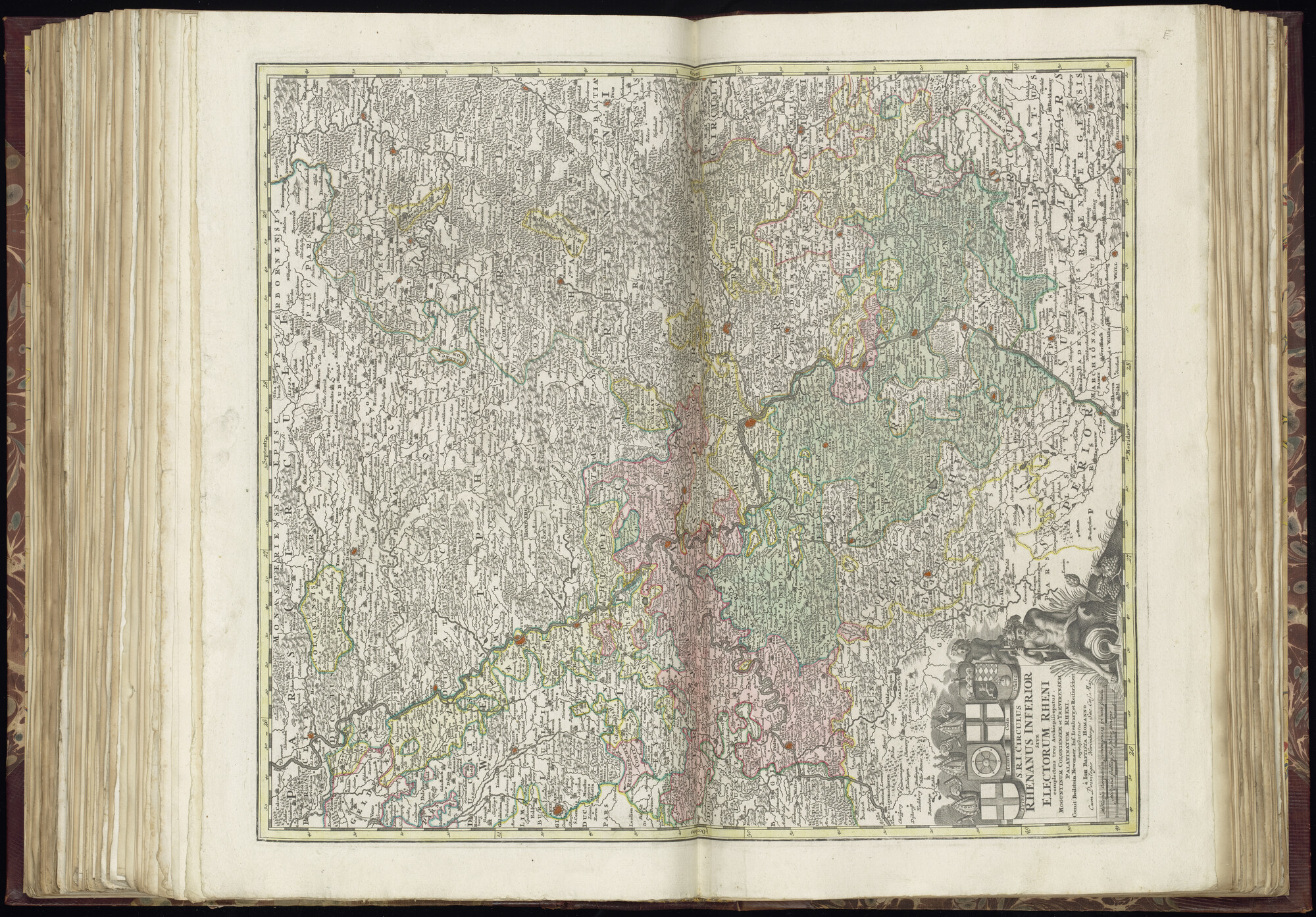B.0032(028) [kaart 097]; Kaart van Duitsland; kaart
