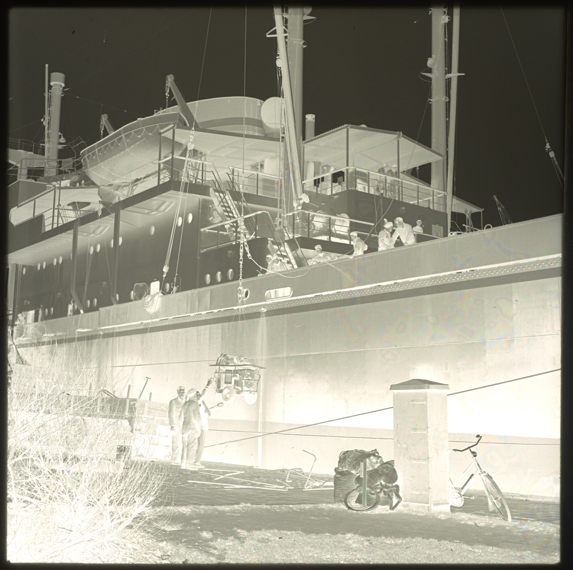 A.5263(02); Negatieven van een reis met het vrachtschip 'Woltersum' van de Stoomvaart; negatief