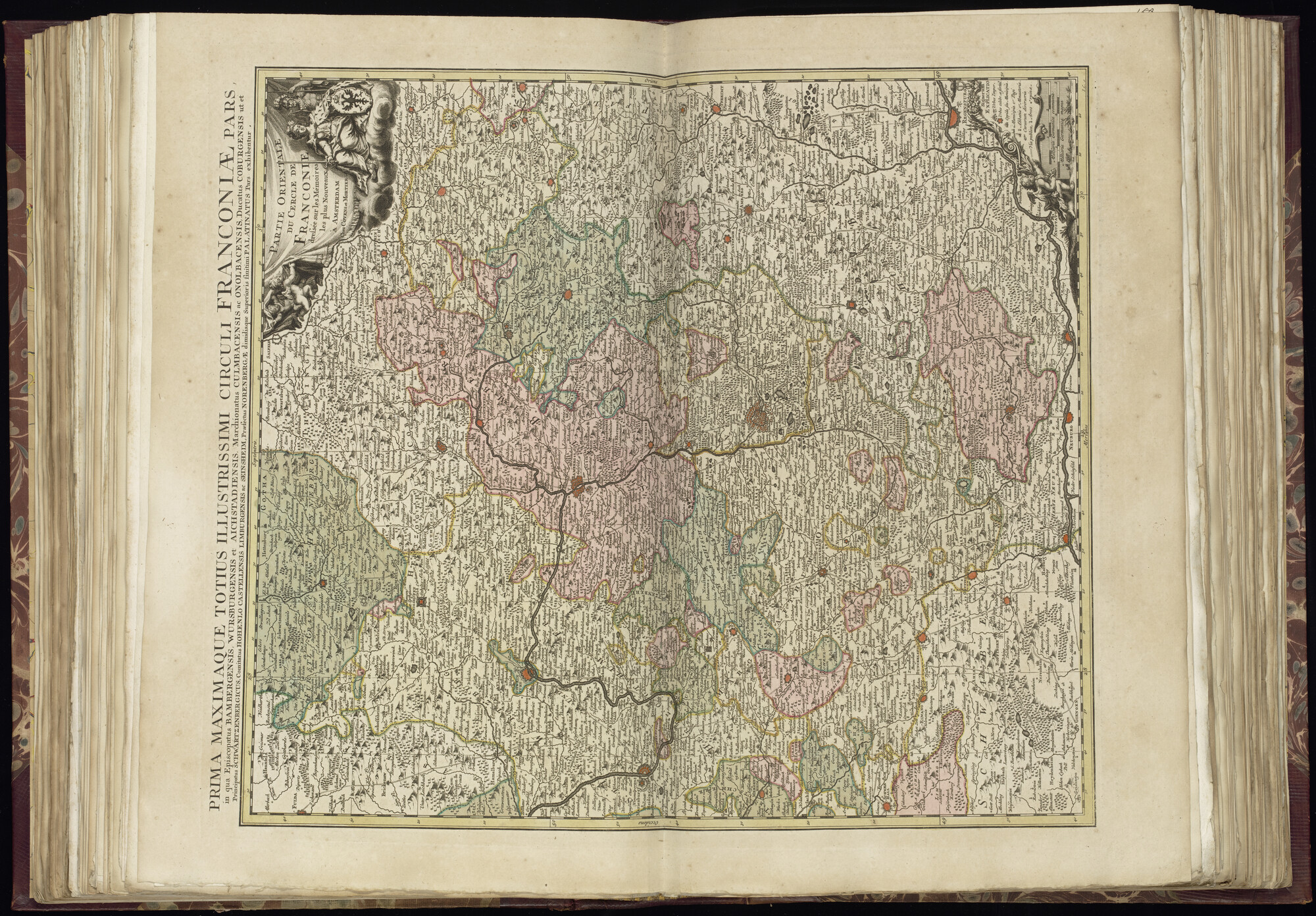 B.0032(028) [kaart 063]; Kaart van Zuidoost-Duitsland; kaart