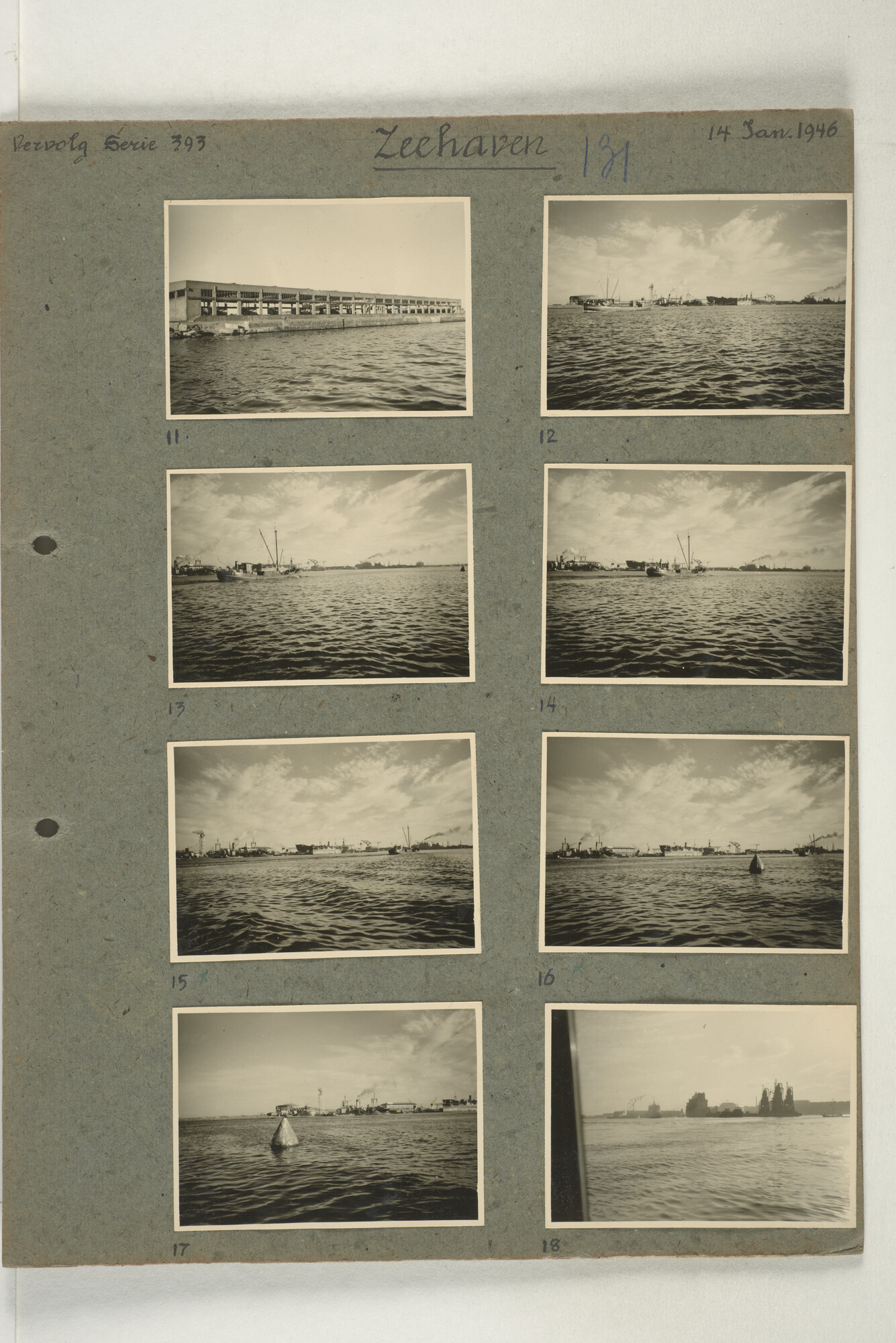 1998.2178; Omslag met een grote hoeveelheid proef foto's gemaakt in opdracht van de Gemeente Handelsinrichtingen in Amsterdam; omslag