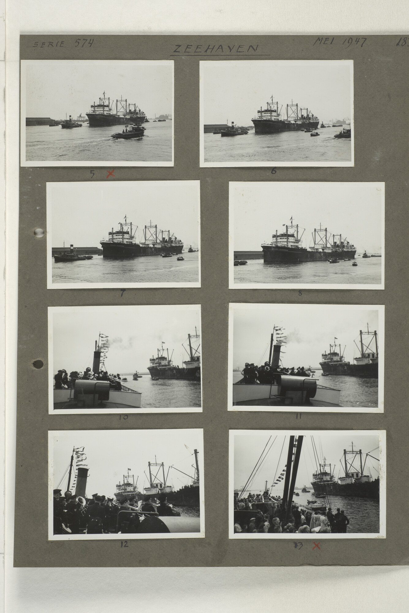 1998.2179; Omslag met een grote hoeveelheid proef foto's gemaakt in opdracht van de Gemeente Handelsinrichtingen in Amsterdam; omslag