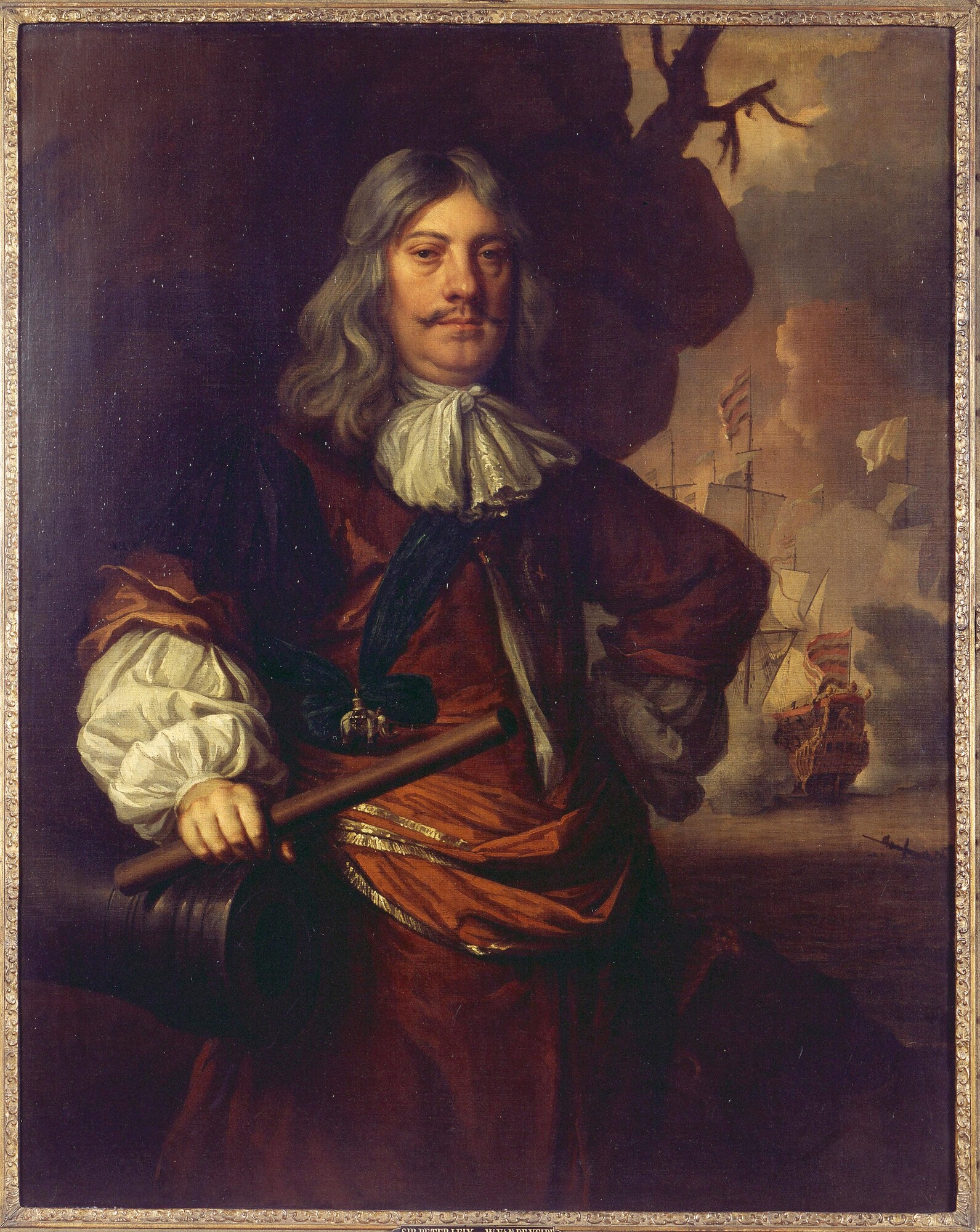 A.3865; Portret van luitenant-admiraal Cornelis Tromp; schilderij