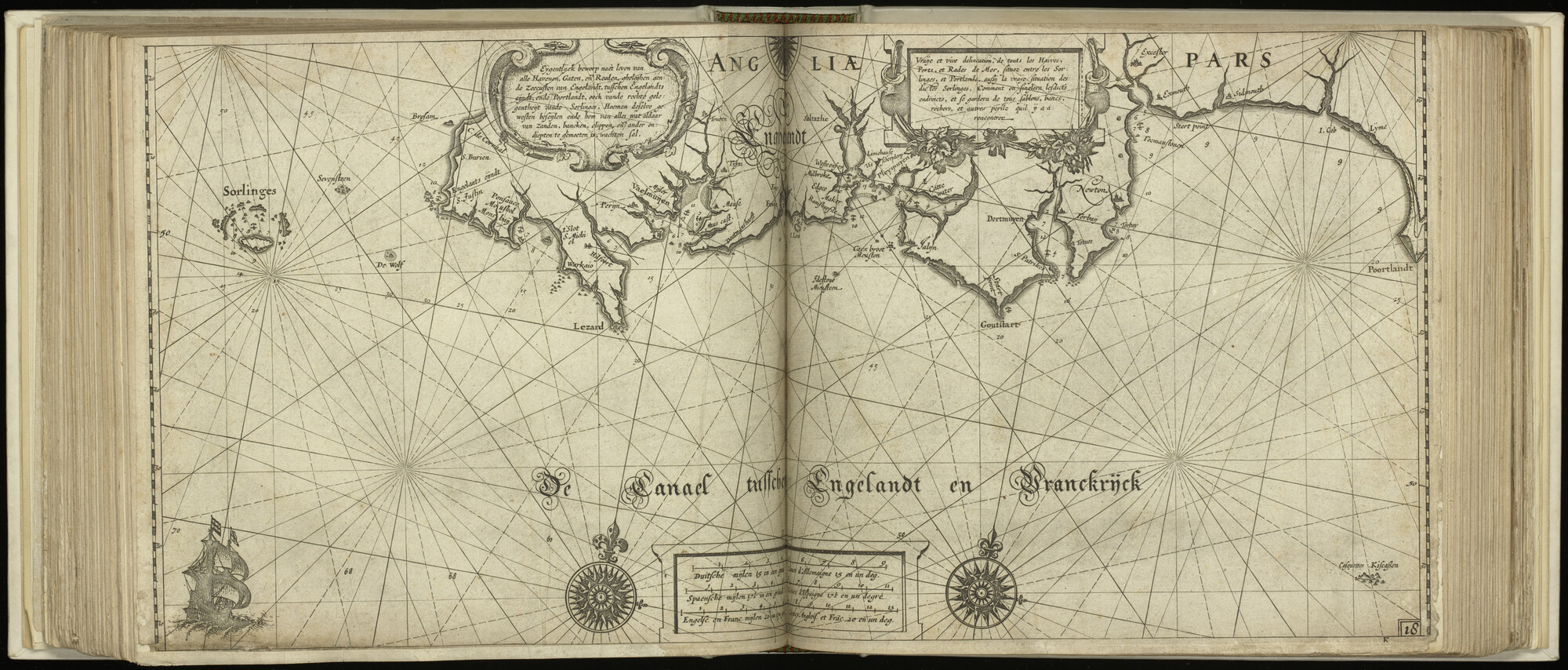 S.1496 [kaart 062]; Kaart van Zuidwest-Engeland; kaart