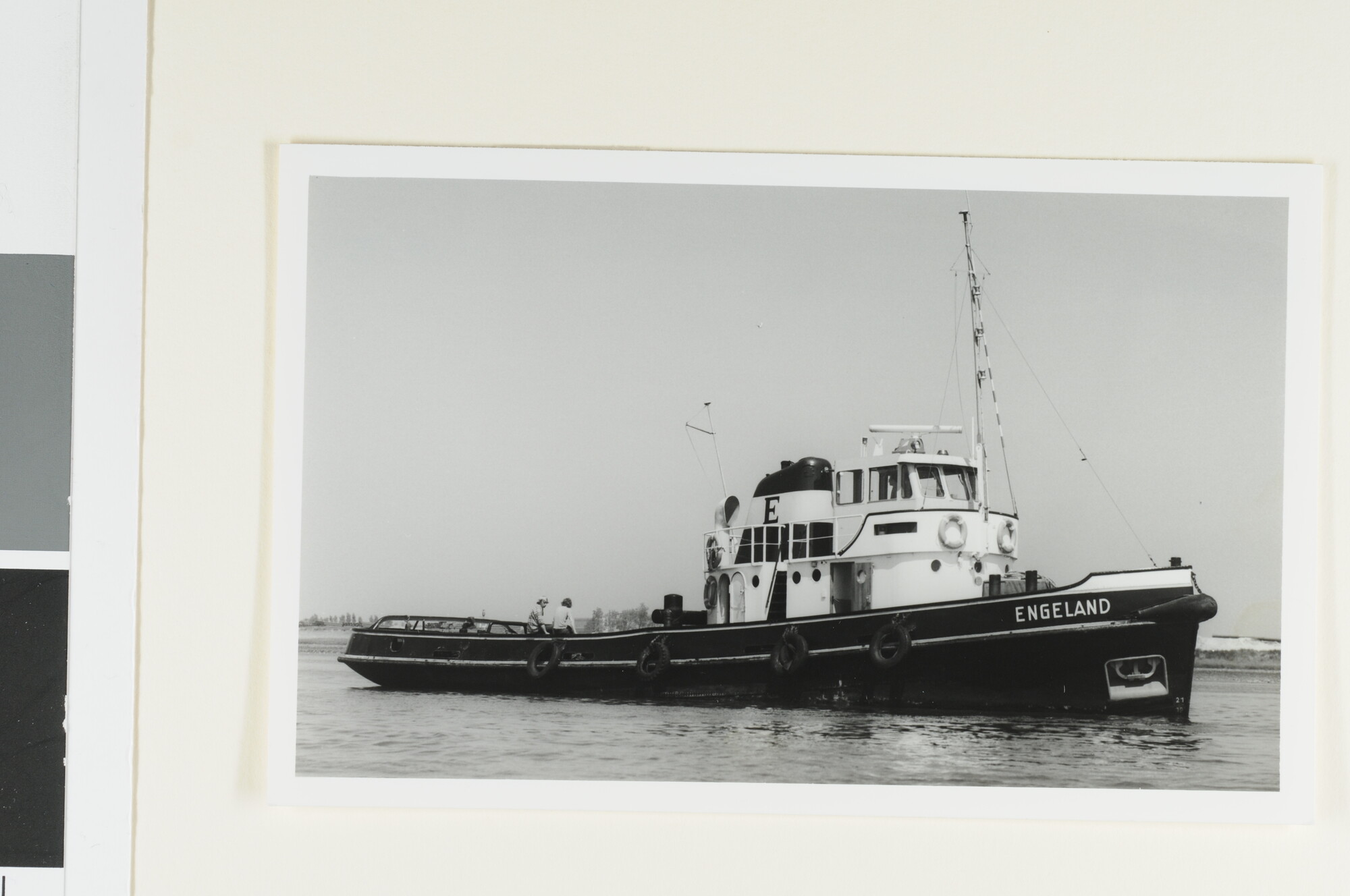 S.6408(0993); De havensleepboot ms. 'Engeland' van de Stoomsleepdienst v/h P. Smit jr; foto