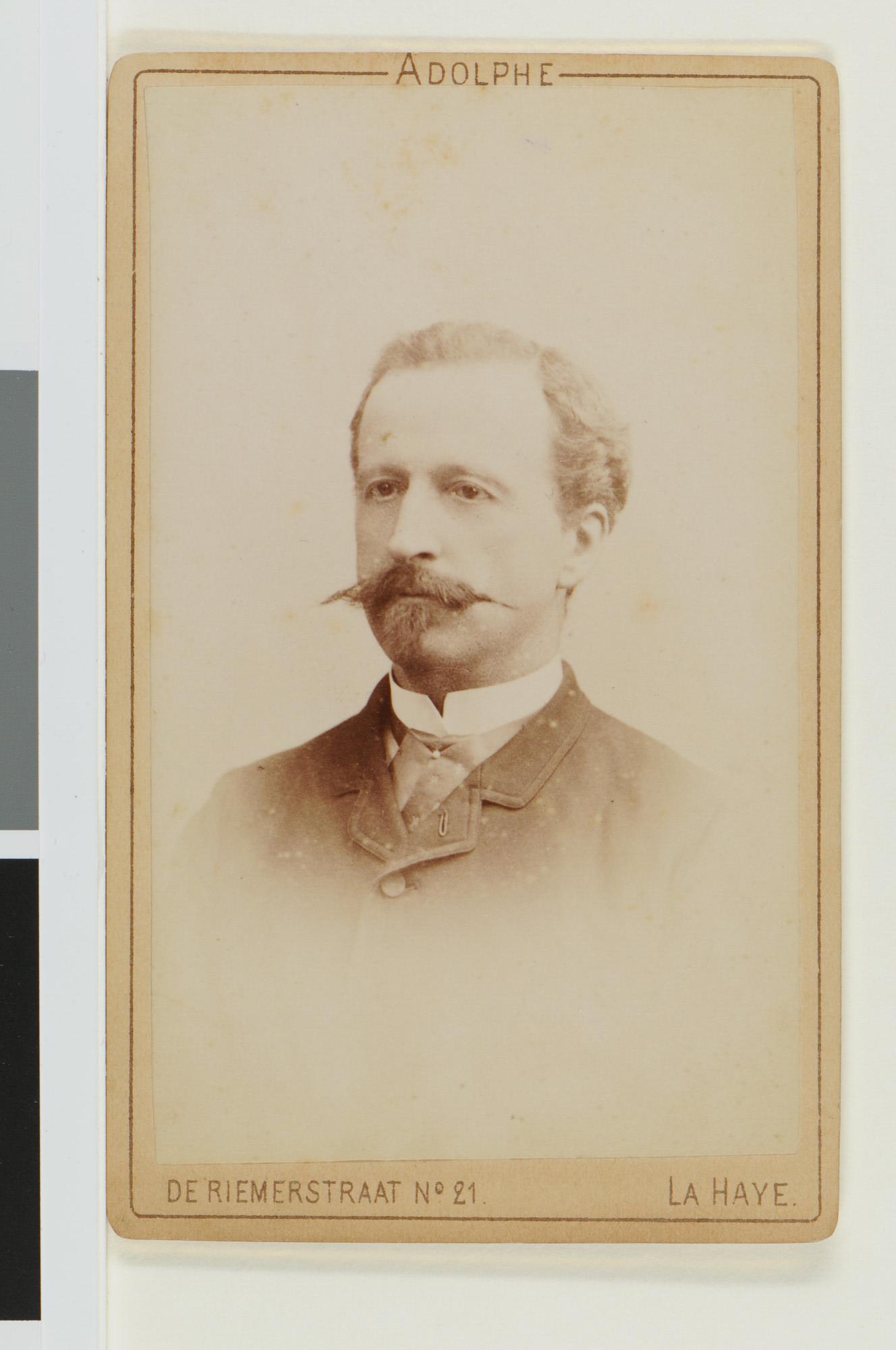 S.1555(32)09; Portretfoto van Jhr J.A. Roëll (1838-1924); foto