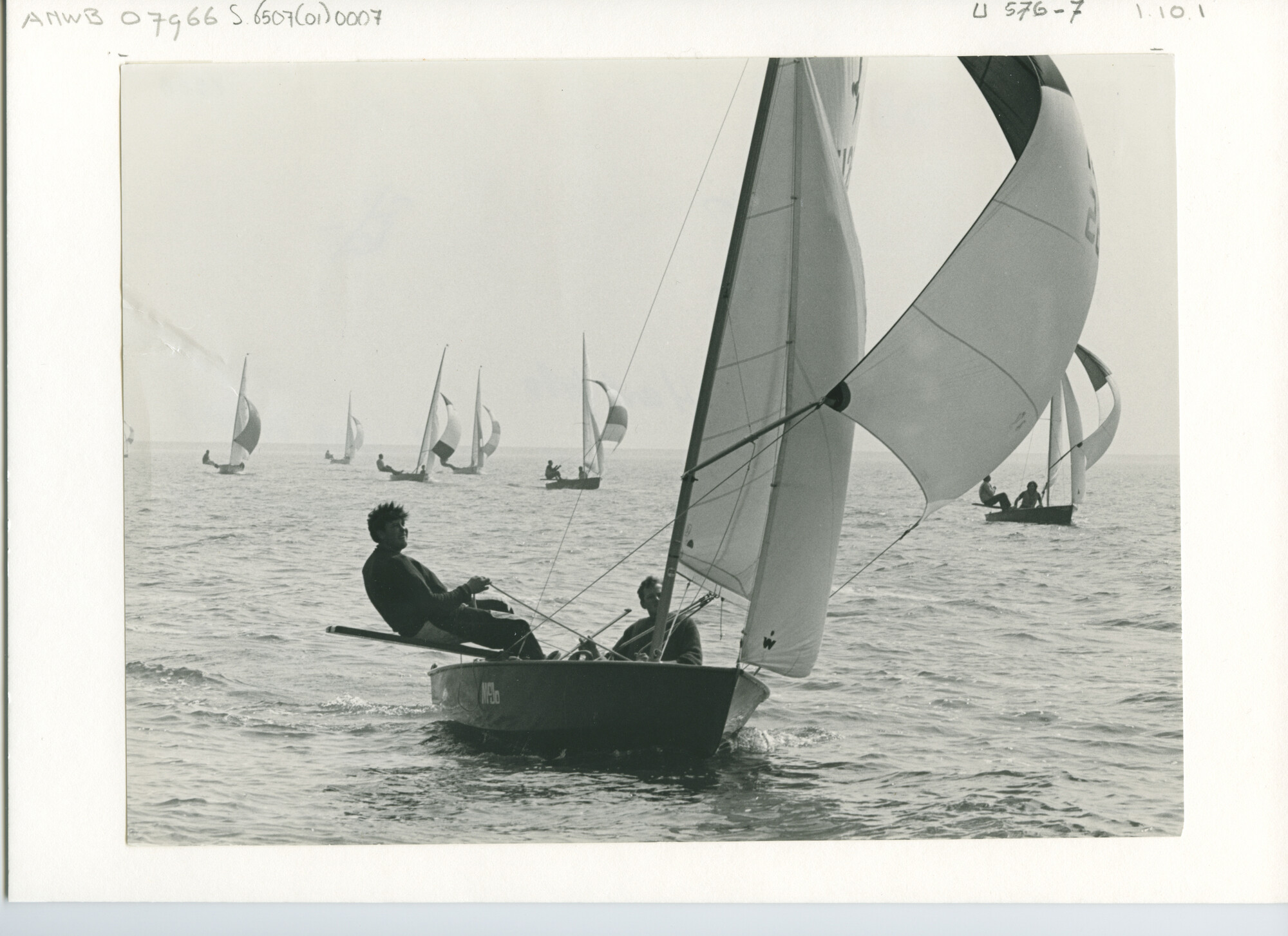 S.6507(01)0007; Wereldkampioenschap Hornet 1967 op het IJsselmeer; foto