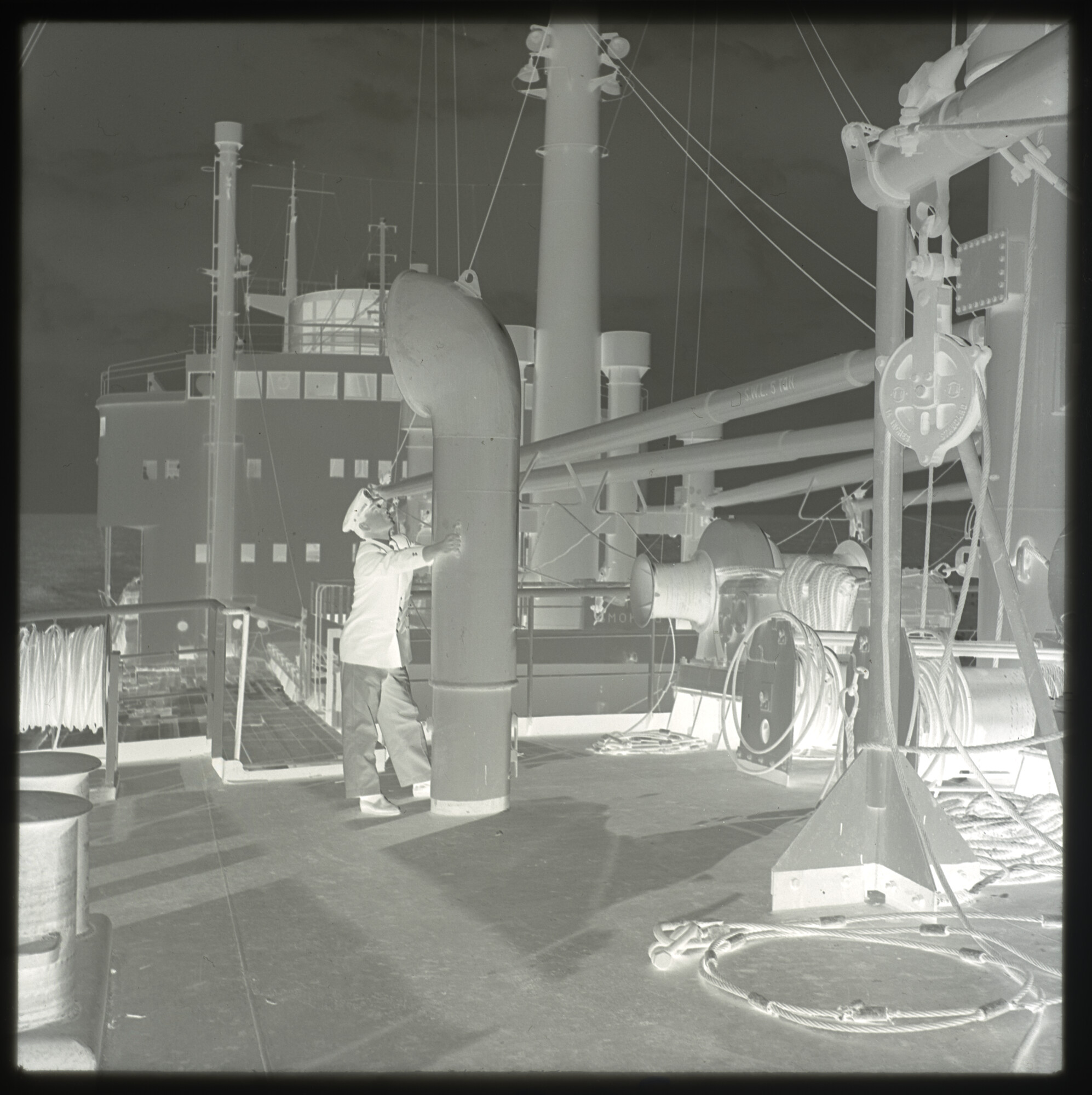A.5263(02); Negatieven van een reis met het vrachtschip 'Woltersum' van de Stoomvaart; negatief