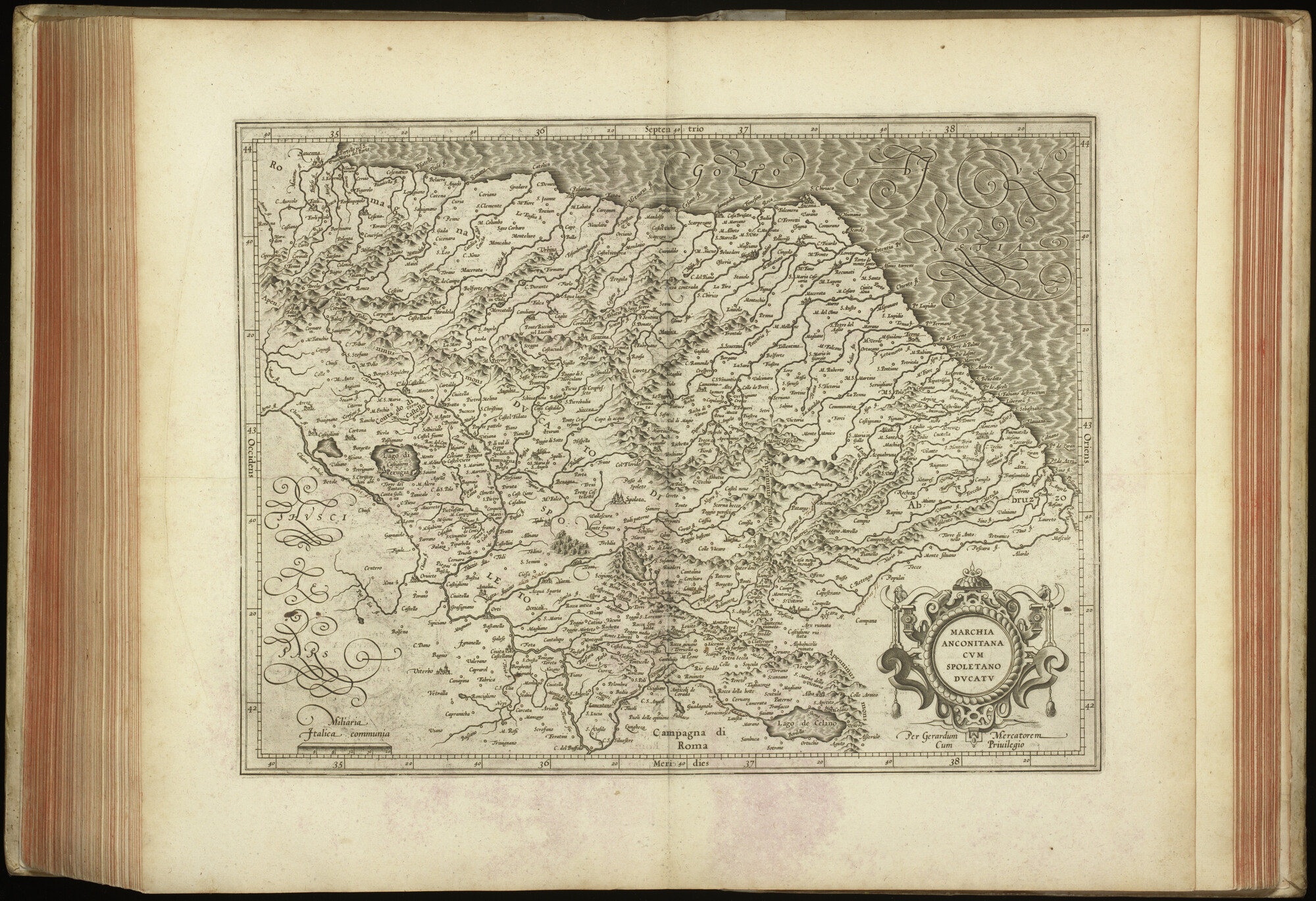A.0145(227) [kaart 134]; Kaart van Centraal-Italië; kaart