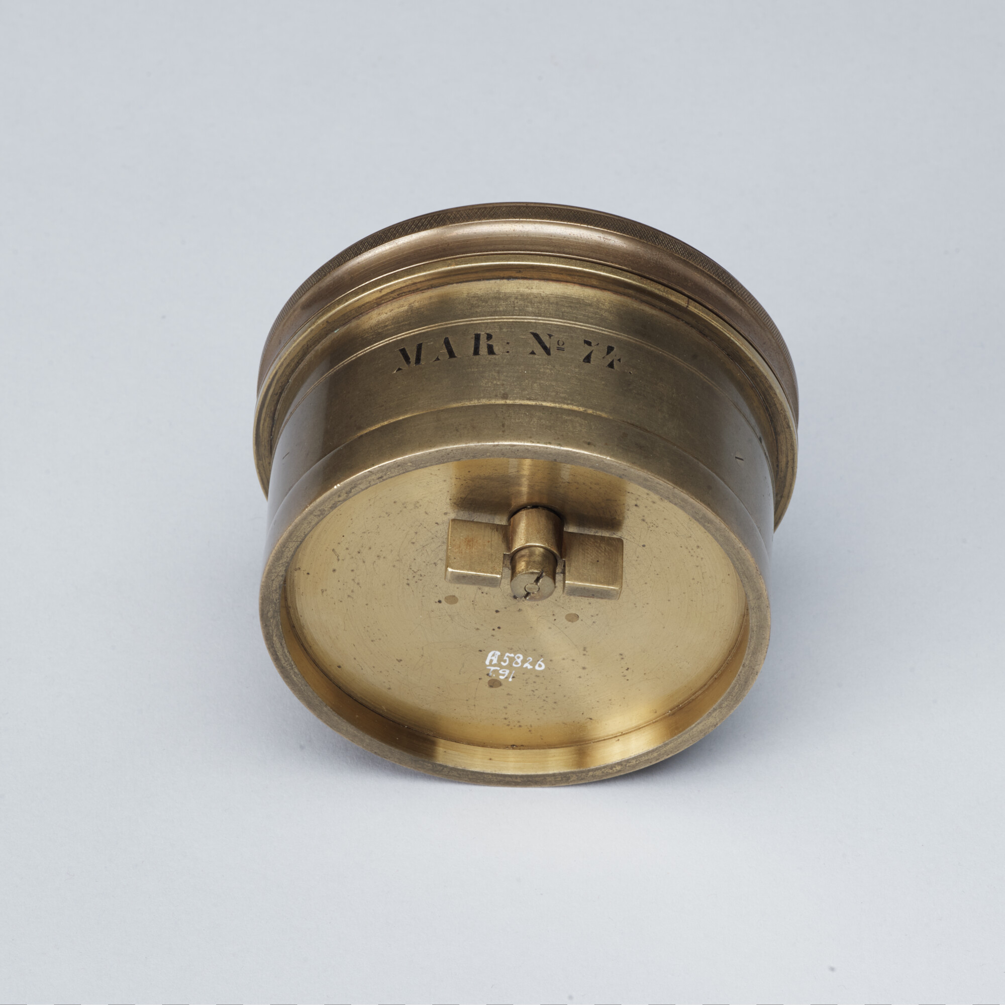 A.5826; Tijdmeter nummer 56 door F. Knebel, Amsterdam, circa 1820; tijdmeter