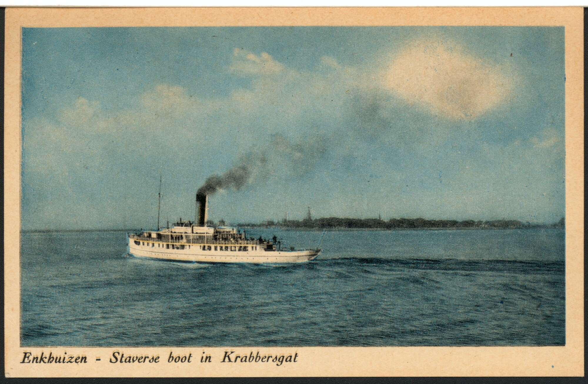 S.4380(04)073; De veerboot 'R. van Hasselt'; prentbriefkaart