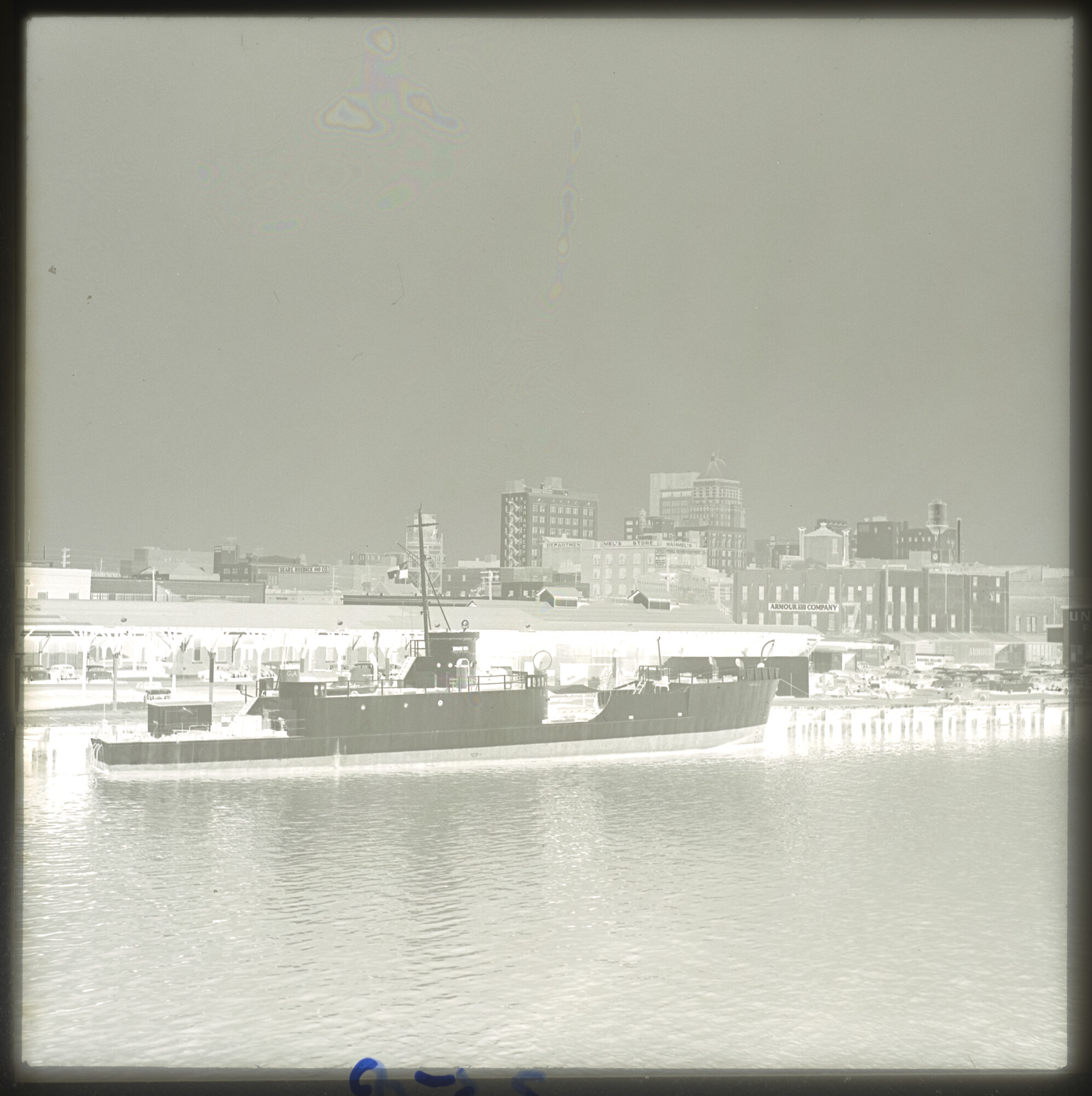 A.5263(02); Negatieven van een reis met het vrachtschip 'Woltersum' van de Stoomvaart; negatief