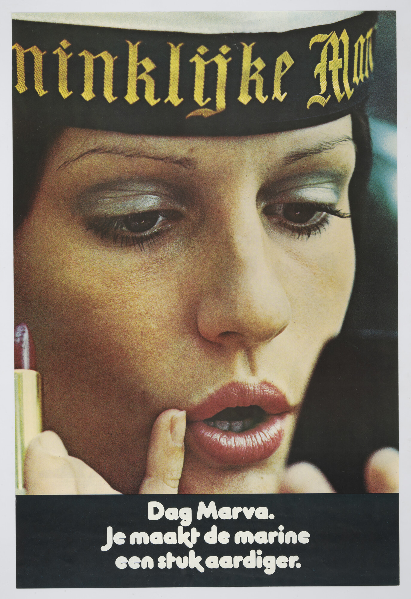 1994.5193; Dag Marva. Je maakt de marine een stukje aardiger; affiche