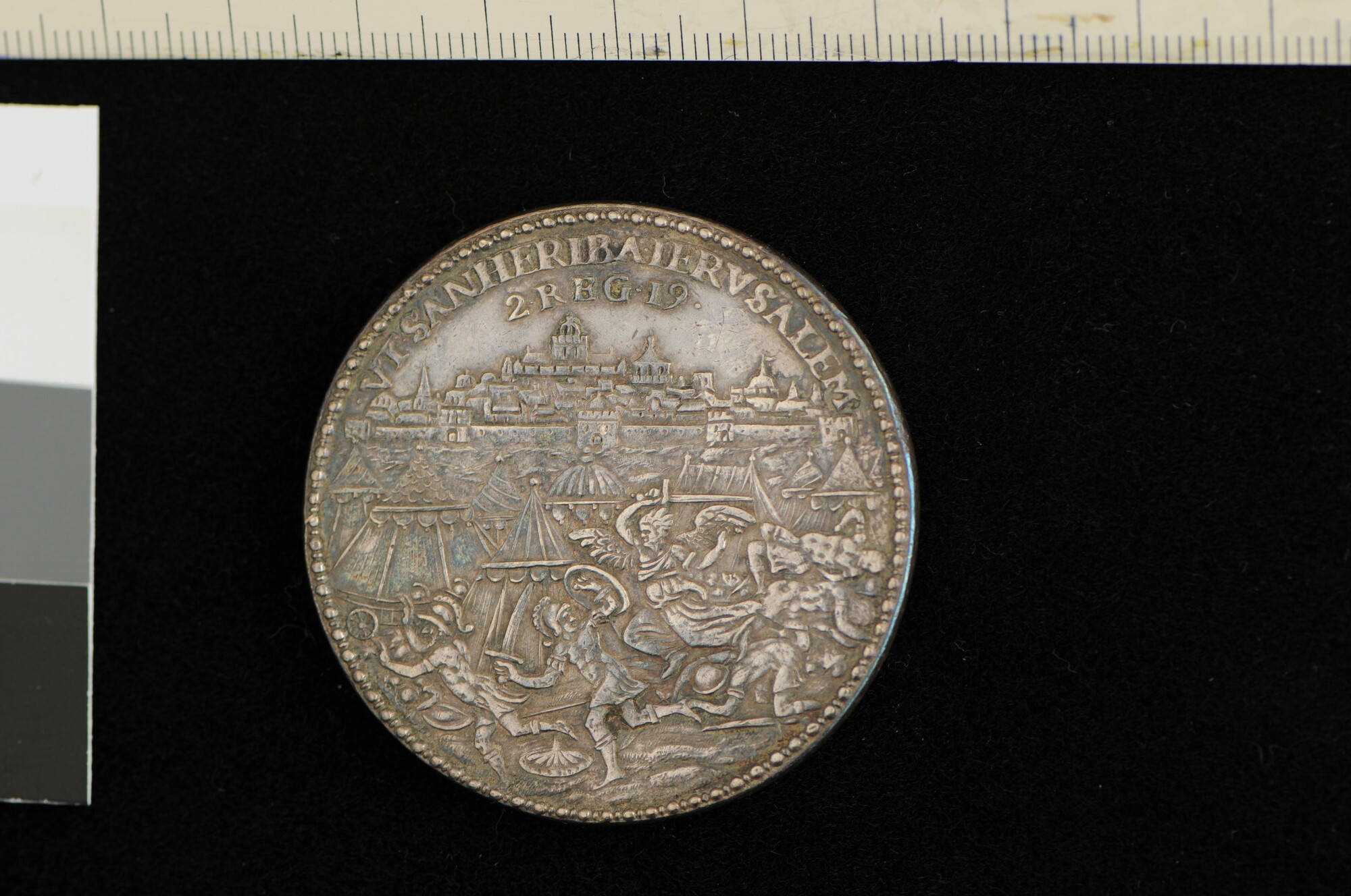 A.0023(015); Penning op het ontzet van Leiden, 1574; penning