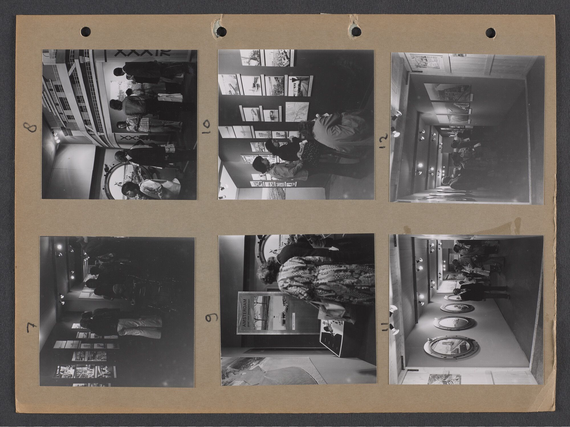 S.9102(36); Multomap met foto's door Ben Burgers, samengesteld door de Vereniging De Amsterdamsche Haven; foto