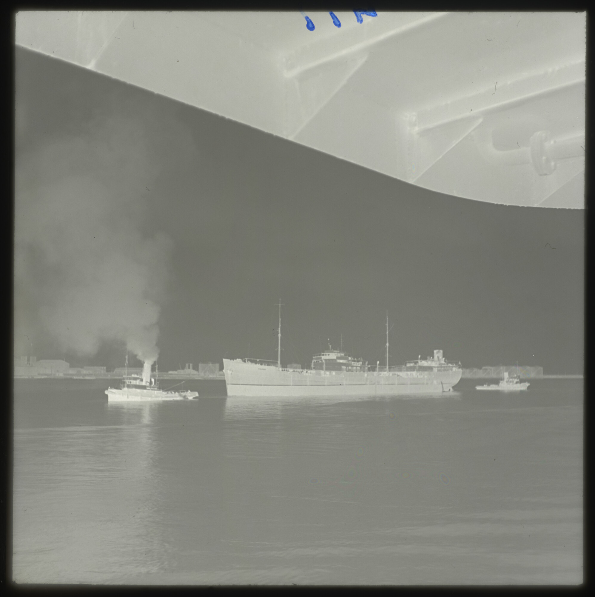 A.5263(02); Negatieven van een reis met het vrachtschip 'Woltersum' van de Stoomvaart; negatief
