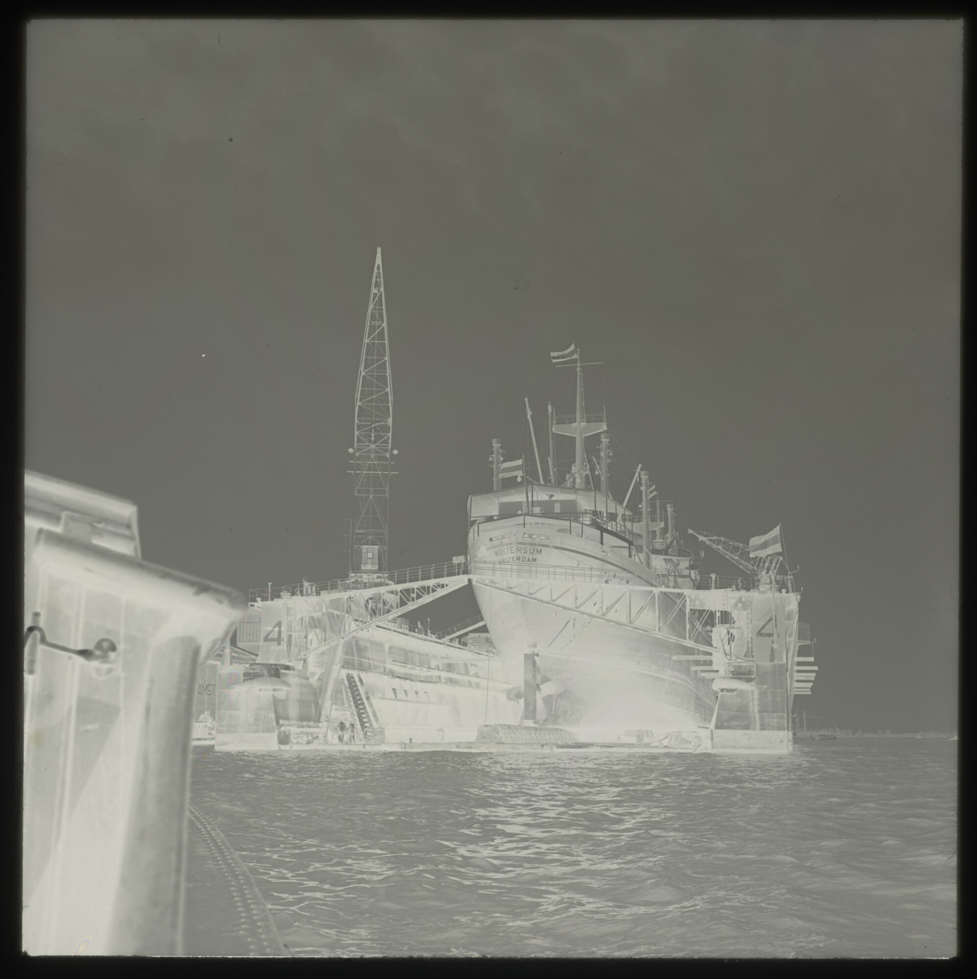 A.5263(02); Negatieven van een reis met het vrachtschip 'Woltersum' van de Stoomvaart; negatief