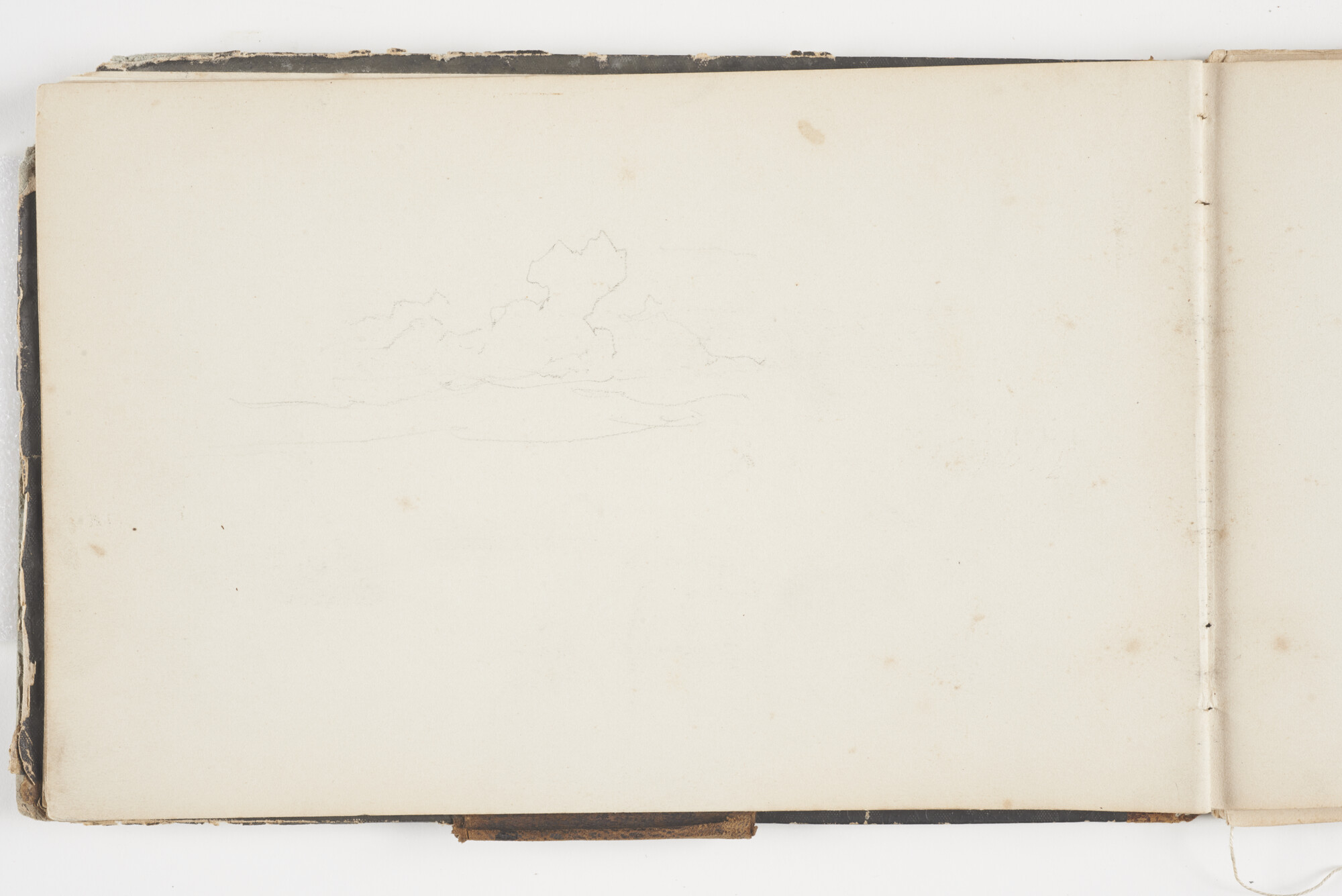 A.2019(03); Schetsboek met studies van binnenschepen en zeeschepen; schetsboek