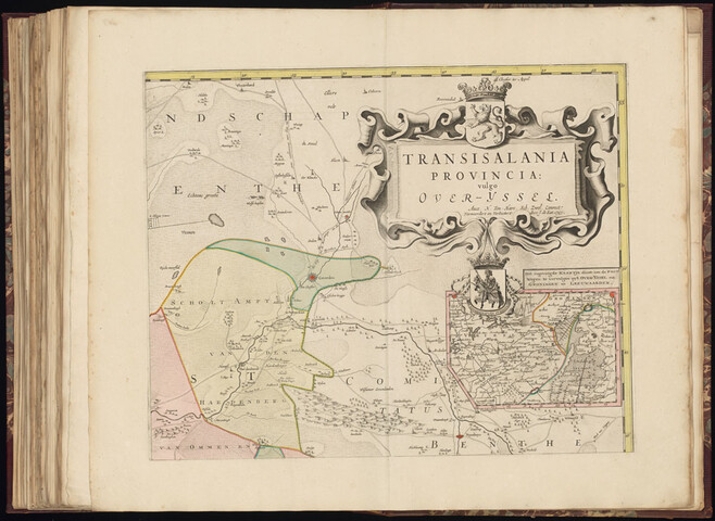 B.0032(032) [kaart 037]; Kaart van Oost-Nederland; kaart