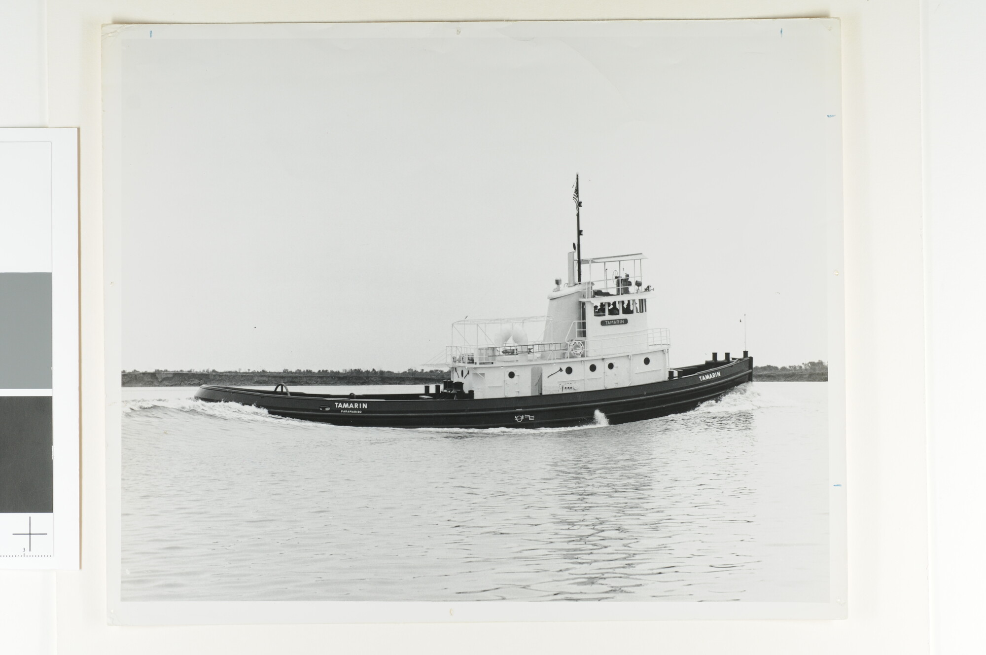 A.4426(64); De sleepboot 'Tamarin' van de Surinaamsche Bauxiet Maatschappij te Parimaribo; foto