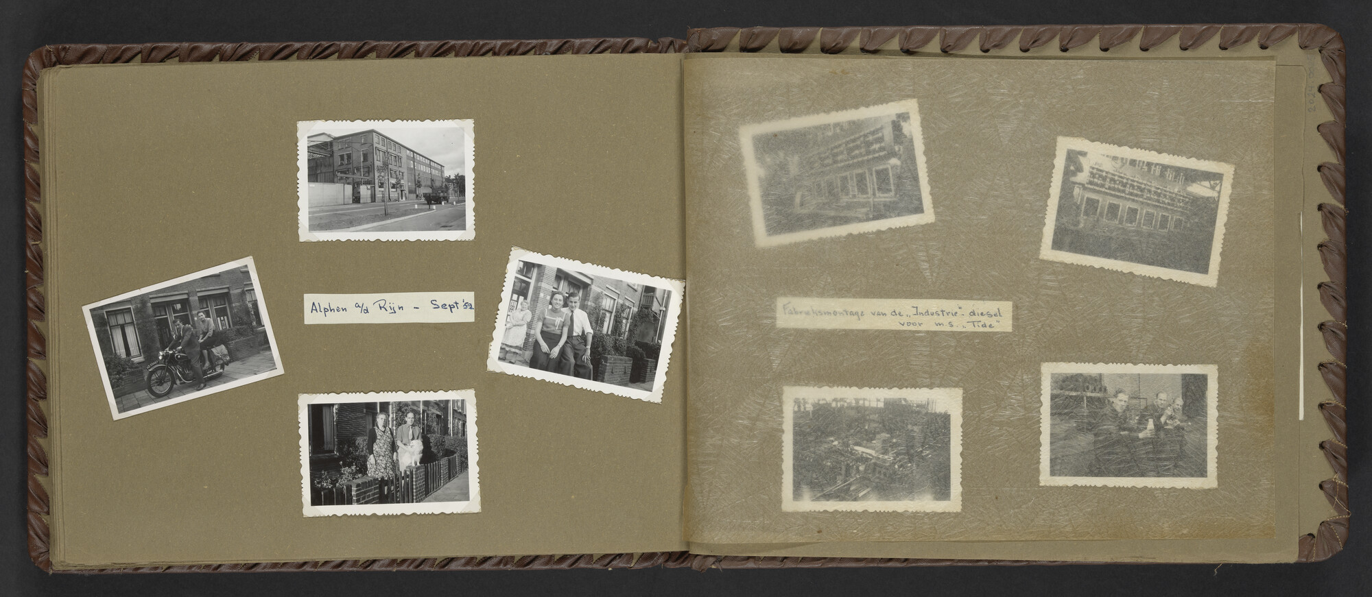 2024.0025; Fotoalbum van Hubrecht Timmerman over zijn koopvaardijtijd tussen 1950 en 1956; fotoalbum