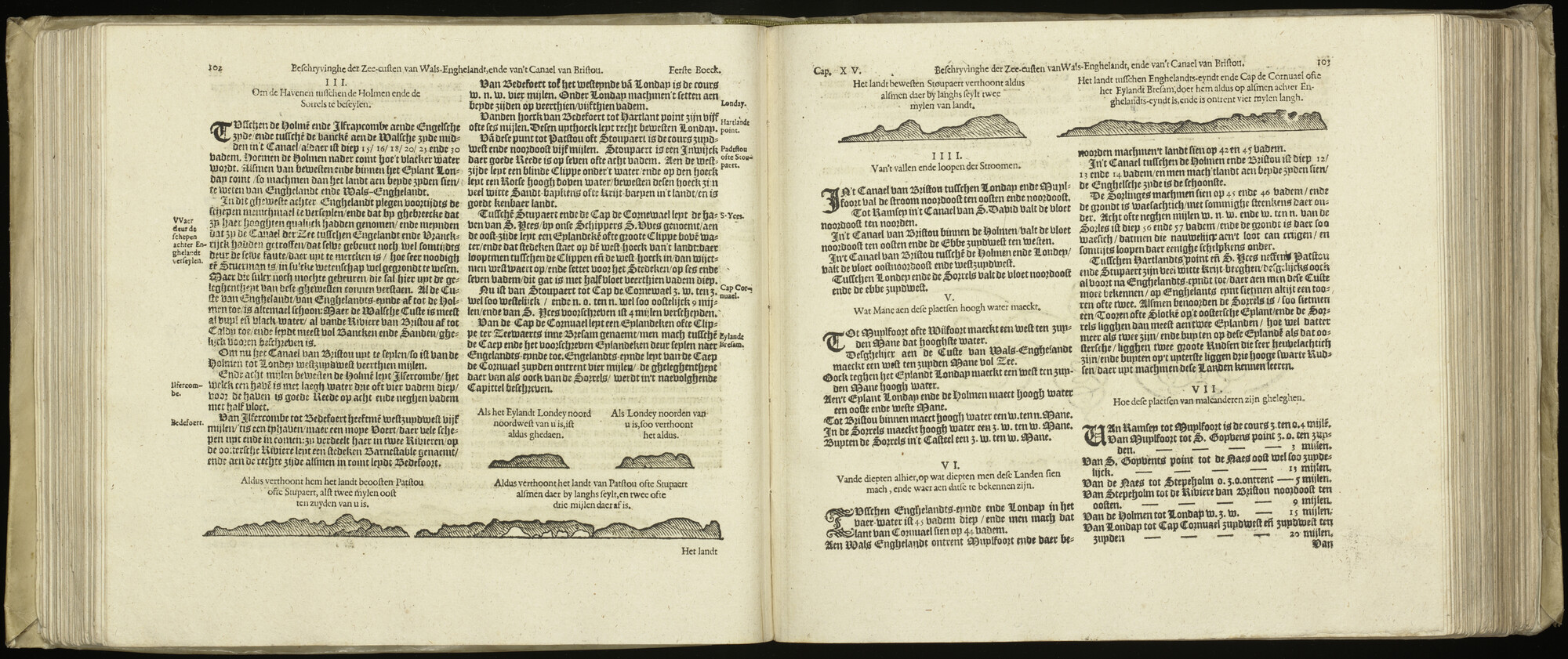 S.2856 [kaart 068]; Beschrijvingen en kustaanzichten van Noord-Cornwall; kaart