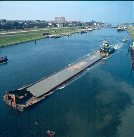 S.9100(5100); Uitbreiding (haven) IJmuiden; diapositief