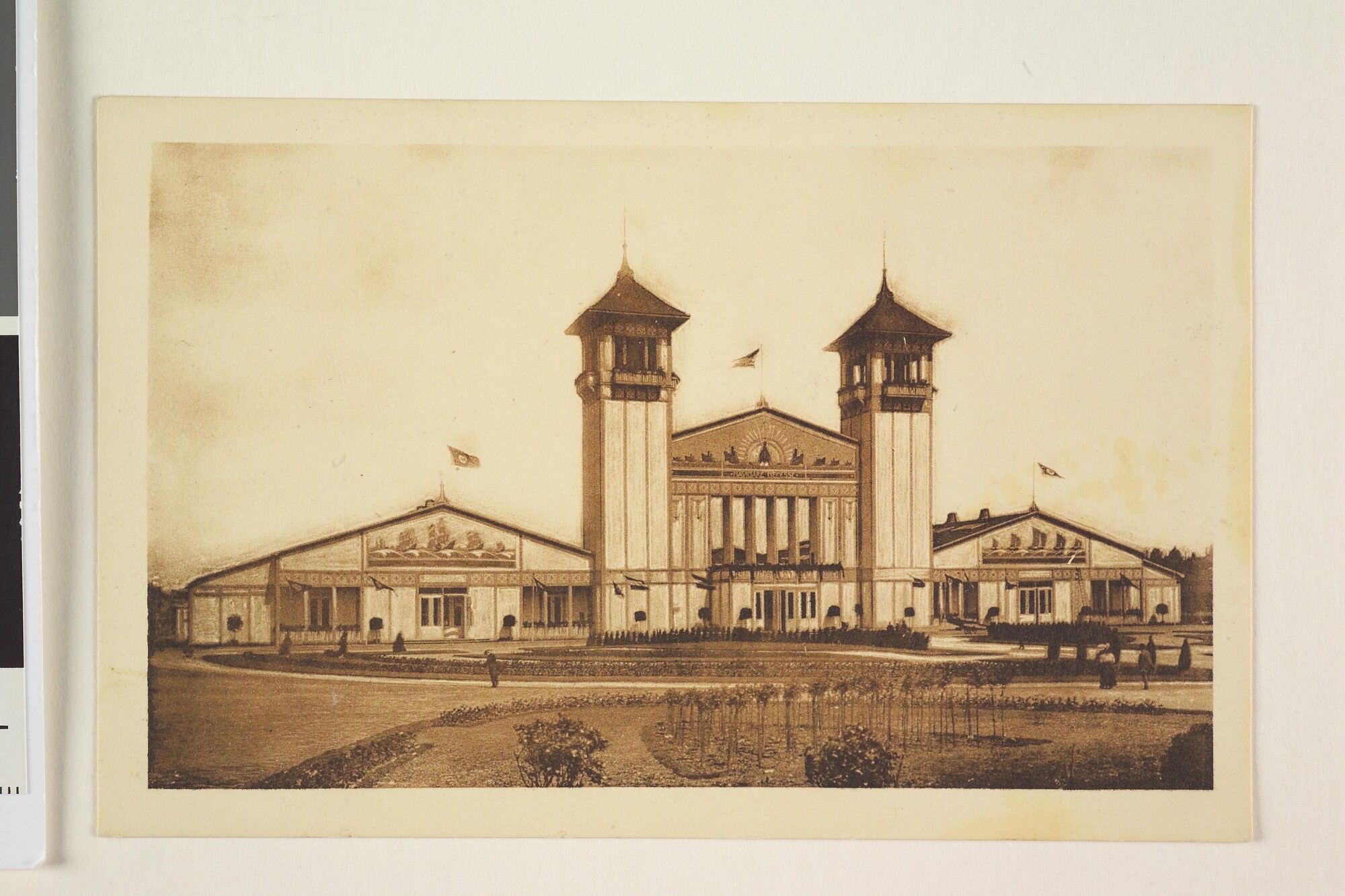 S.6642(02); De Eerste Nederlandsche Tentoonstelling op Scheepvaartgebied te Amsterdam in 1913; prentbriefkaart