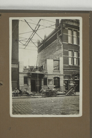 2001.1755; Omslag met vele foto's en knipsels van meest bergingsactiviteiten door Reederij v/h Gebroeders Goedkoop te Amsterdam in de periode 1929 / 1949; omslag
