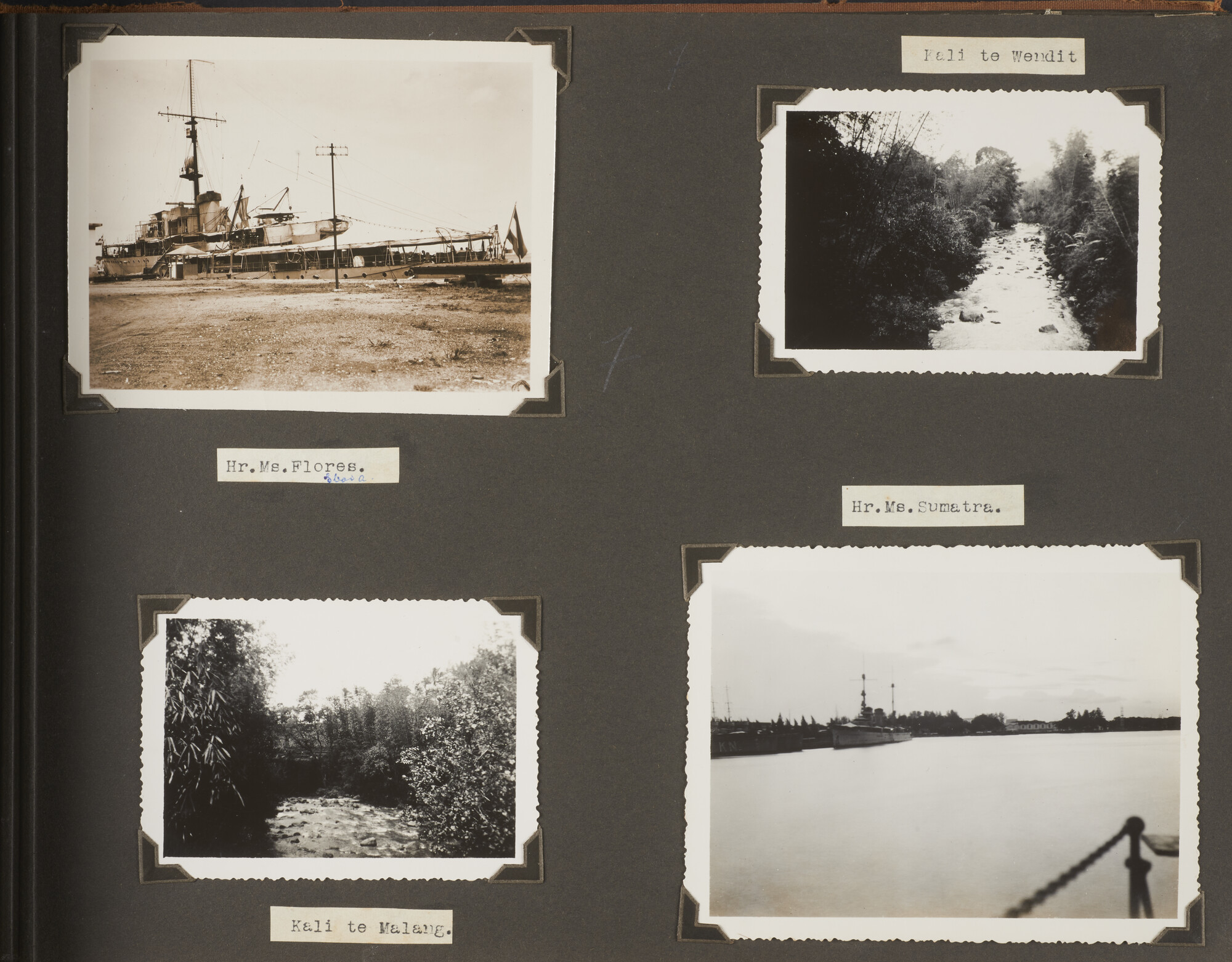 2019.0973; Fotoalbum van luitenant-ter-zee 2e klasse bij de Dienst der Conservatie Bouwen Huisman (1912-2001); fotoalbum