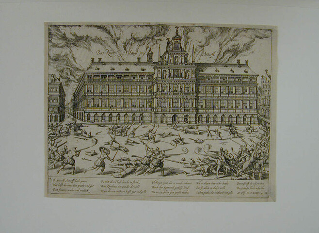 A.0145(027)152; Spaanse Furie te Antwerpen, 4 november 1576; prent
