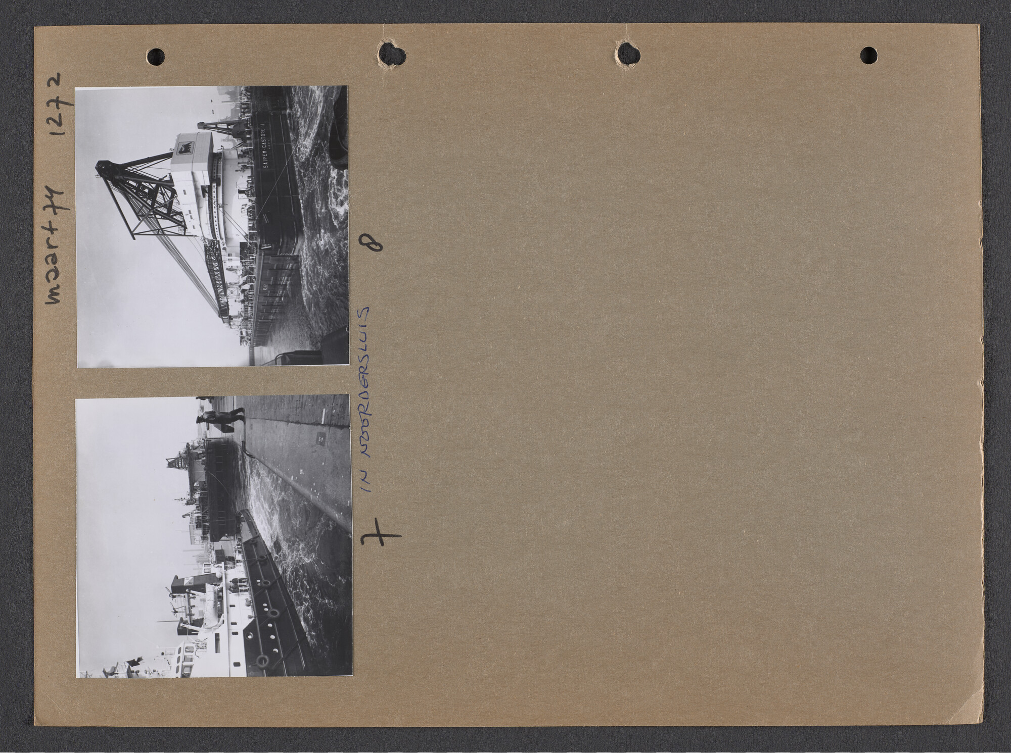 S.9102(32); Multomap met foto's door Ben Burgers, samengesteld door de Vereniging De Amsterdamsche Haven; foto