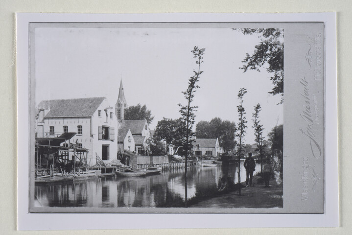 1994.6405; De Oude Haven te Vlaardingen, omstreeks 1898; foto