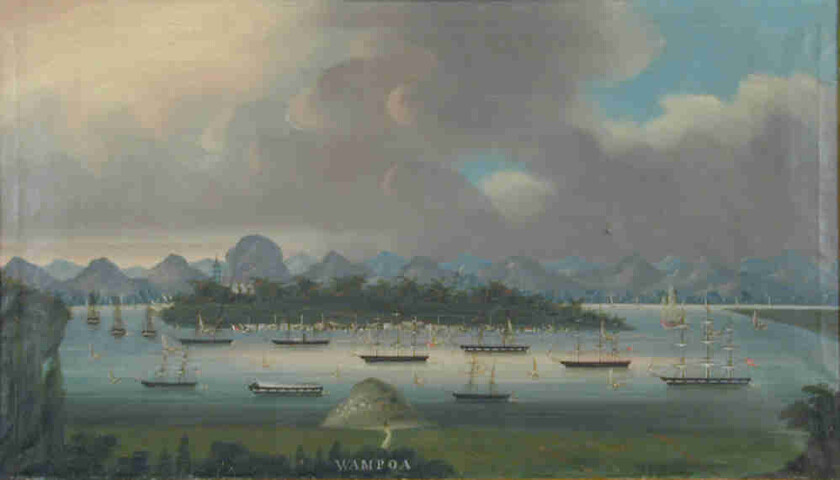 S.1730(03)b; De rede van Whampoa; schilderij