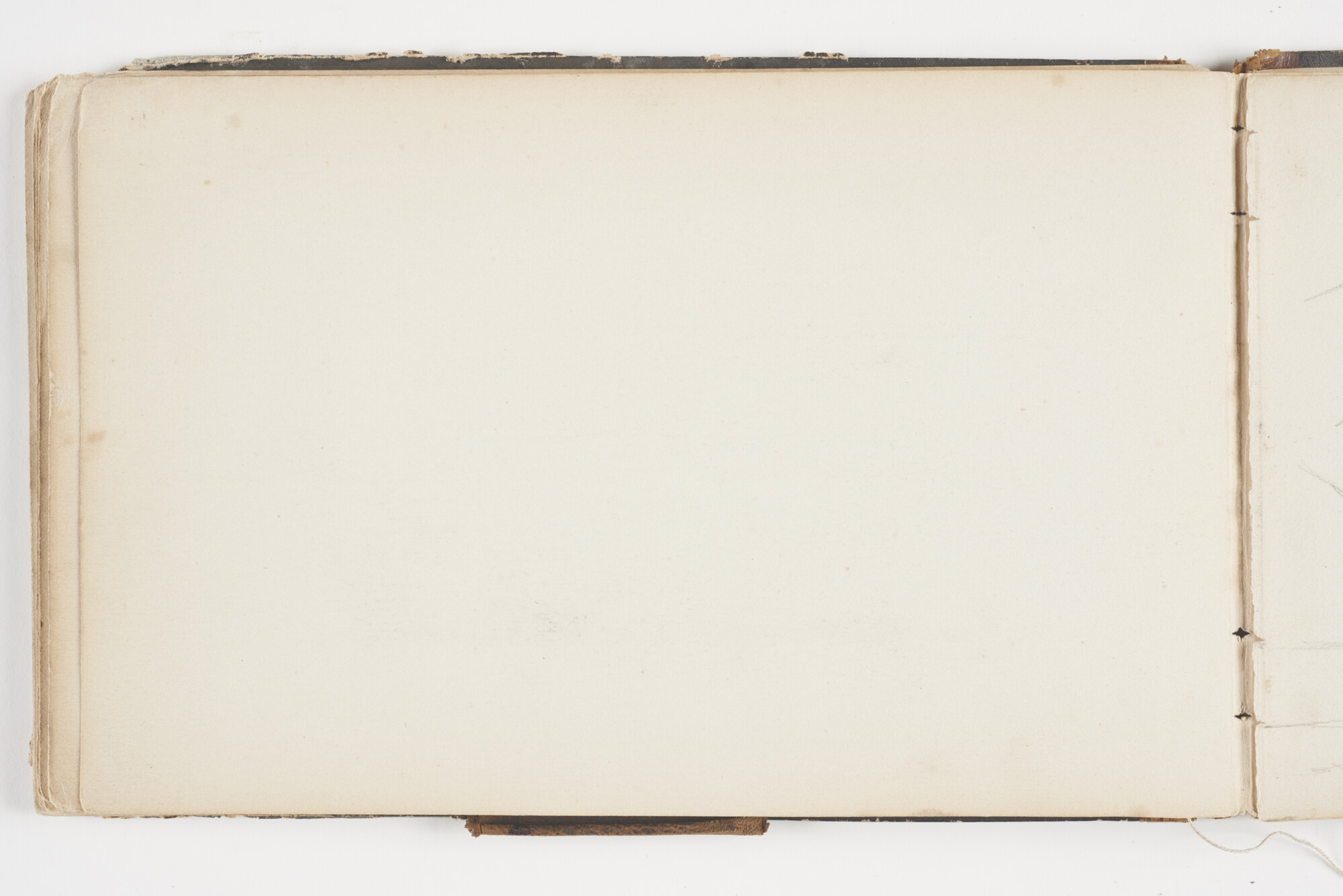 A.2019(03); Schetsboek met studies van binnenschepen en zeeschepen; schetsboek
