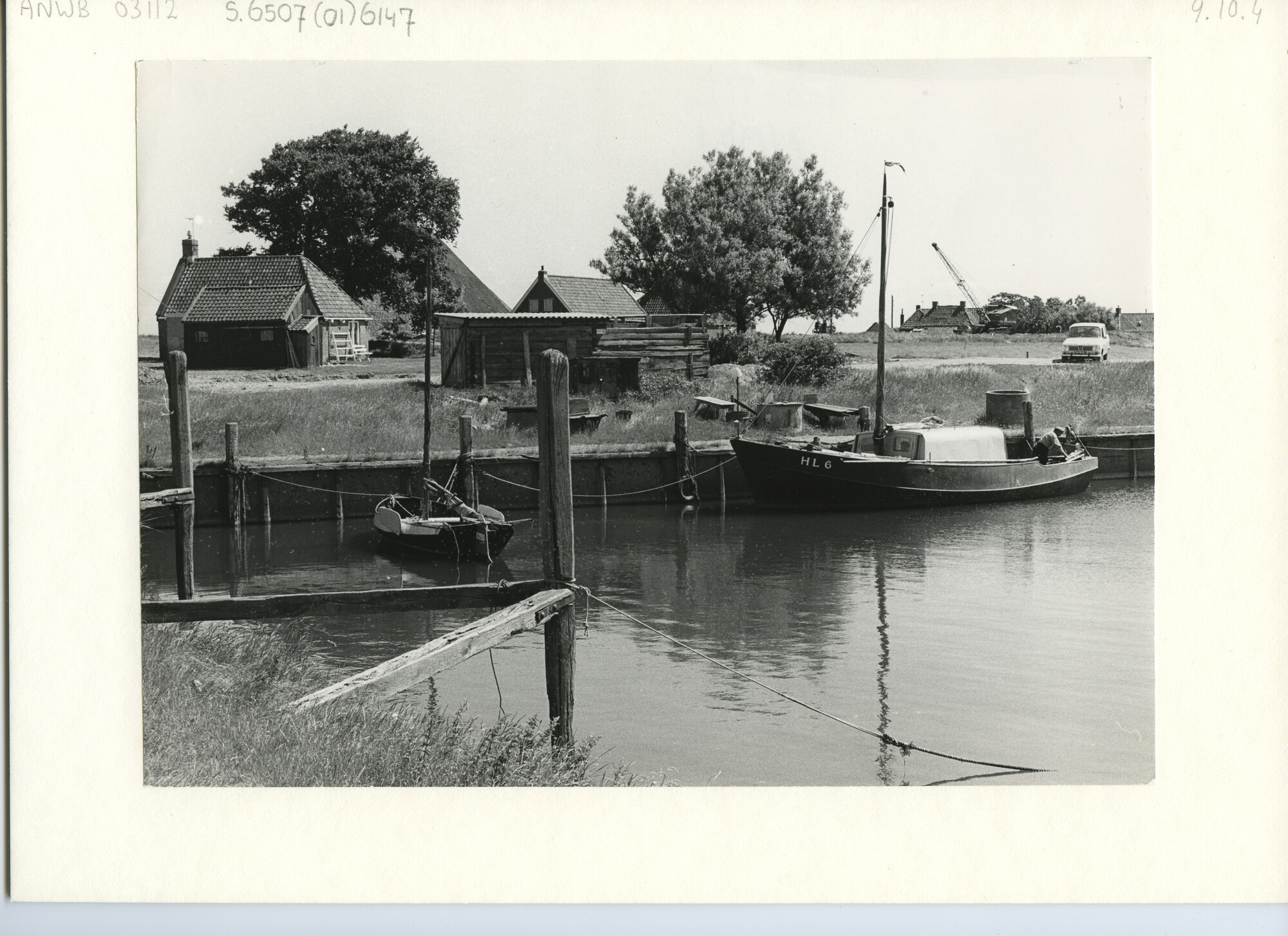 S.6507(01)6147; Foto van haven Laaxum; foto