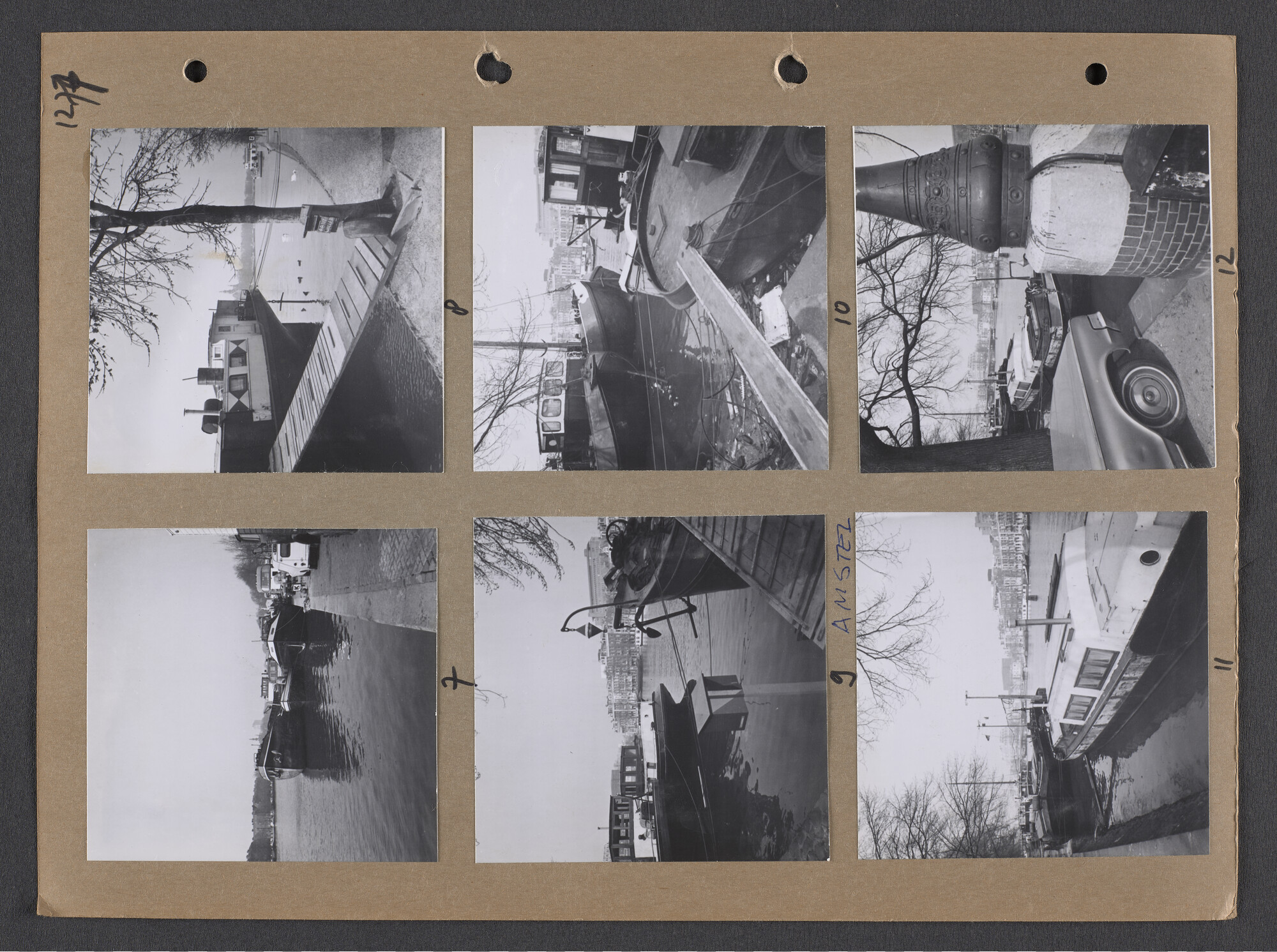 S.9102(32); Multomap met foto's door Ben Burgers, samengesteld door de Vereniging De Amsterdamsche Haven; foto
