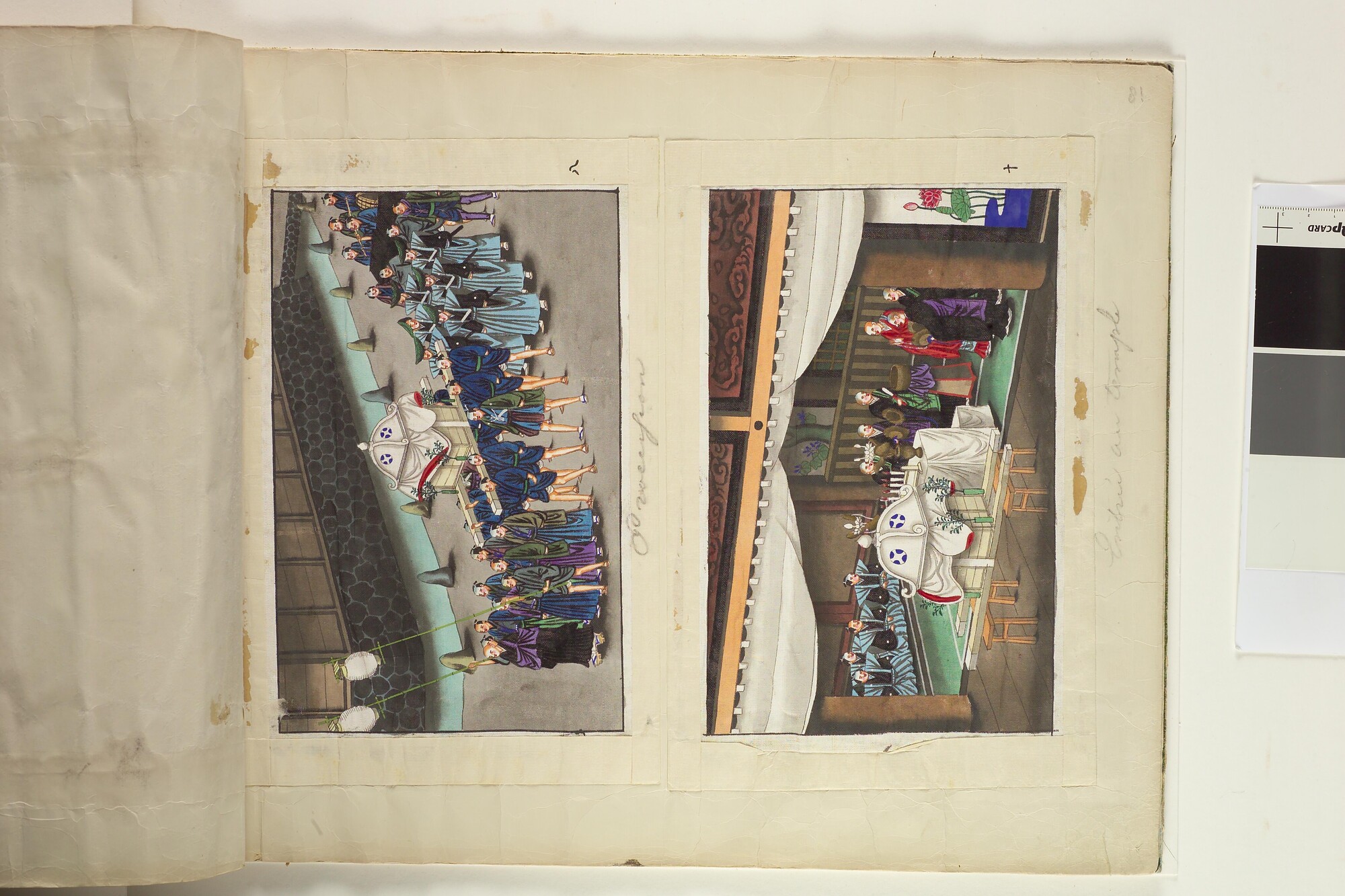 S.3628(02); Album nr. 1 uit een serie van drie van de Nederlandse consul in Japan Dirk de Graeff van Polsbroek; fotoalbum