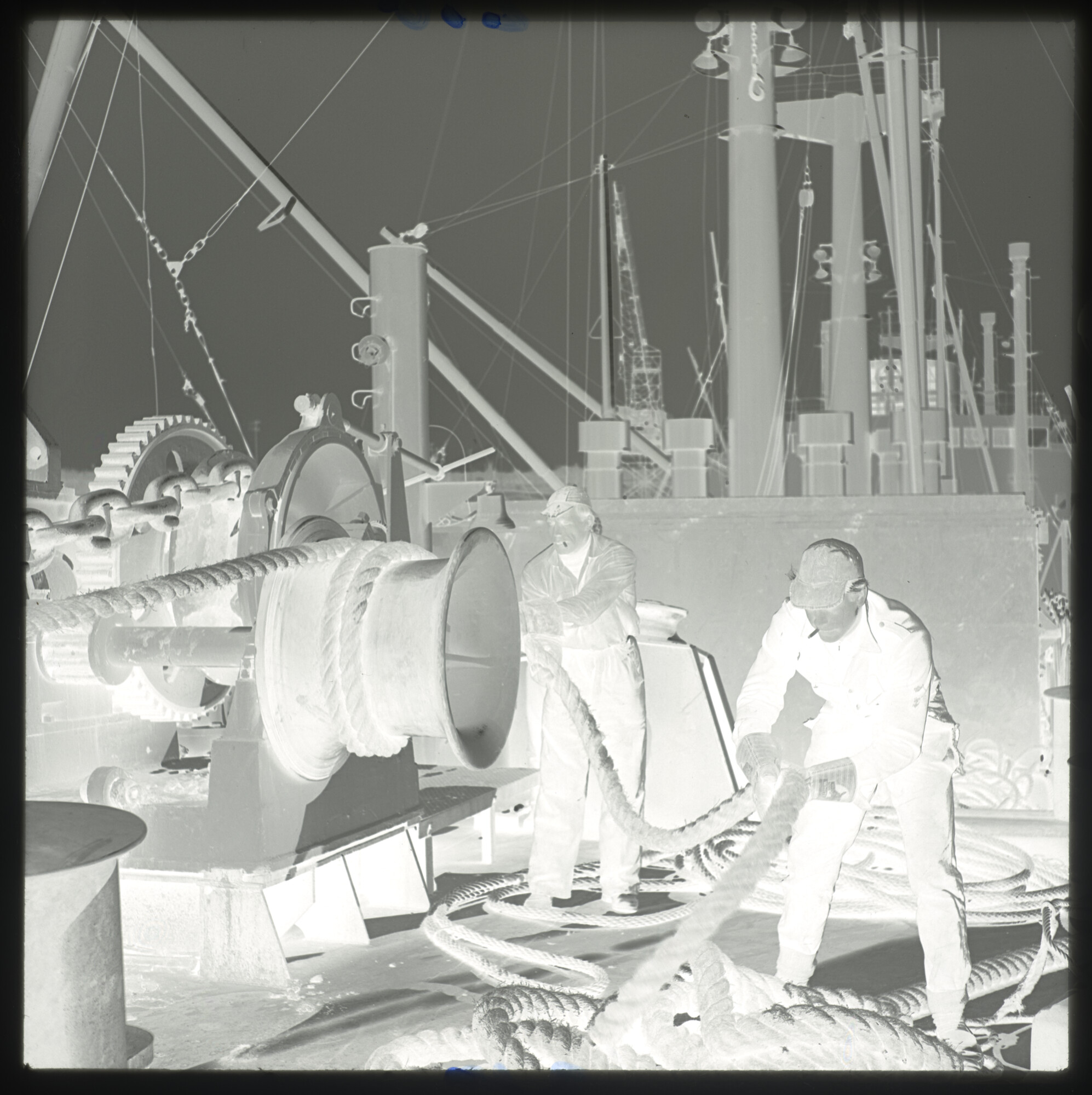 A.5263(02); Negatieven van een reis met het vrachtschip 'Woltersum' van de Stoomvaart; negatief