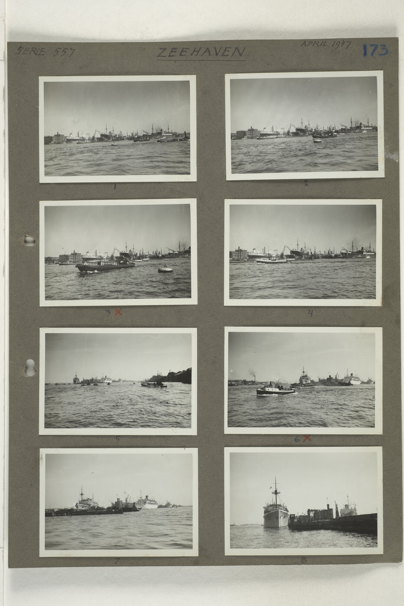 1998.2179; Omslag met een grote hoeveelheid proef foto's gemaakt in opdracht van de Gemeente Handelsinrichtingen in Amsterdam; omslag