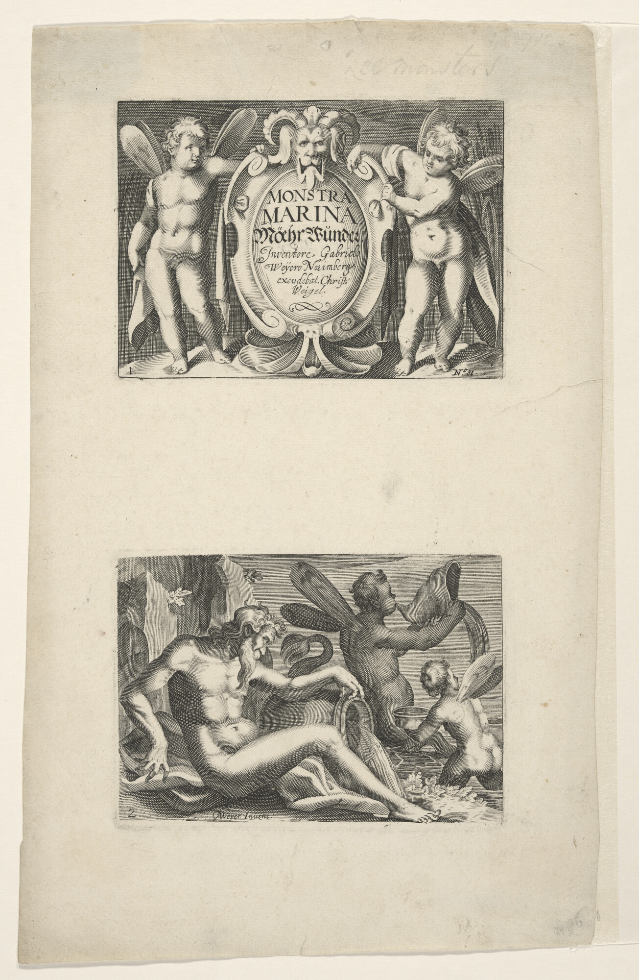 A.1081(e)1; Monstra Marina Möehr Wünder; prent
