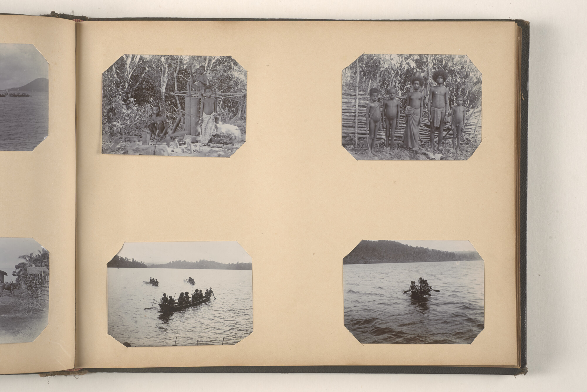 2015.0862; Fotoalbum met souvenirfoto’s verzameld tijdens de reizen van James Reginald Filz, 18 oktober 1901 t/m september 1904; fotoalbum
