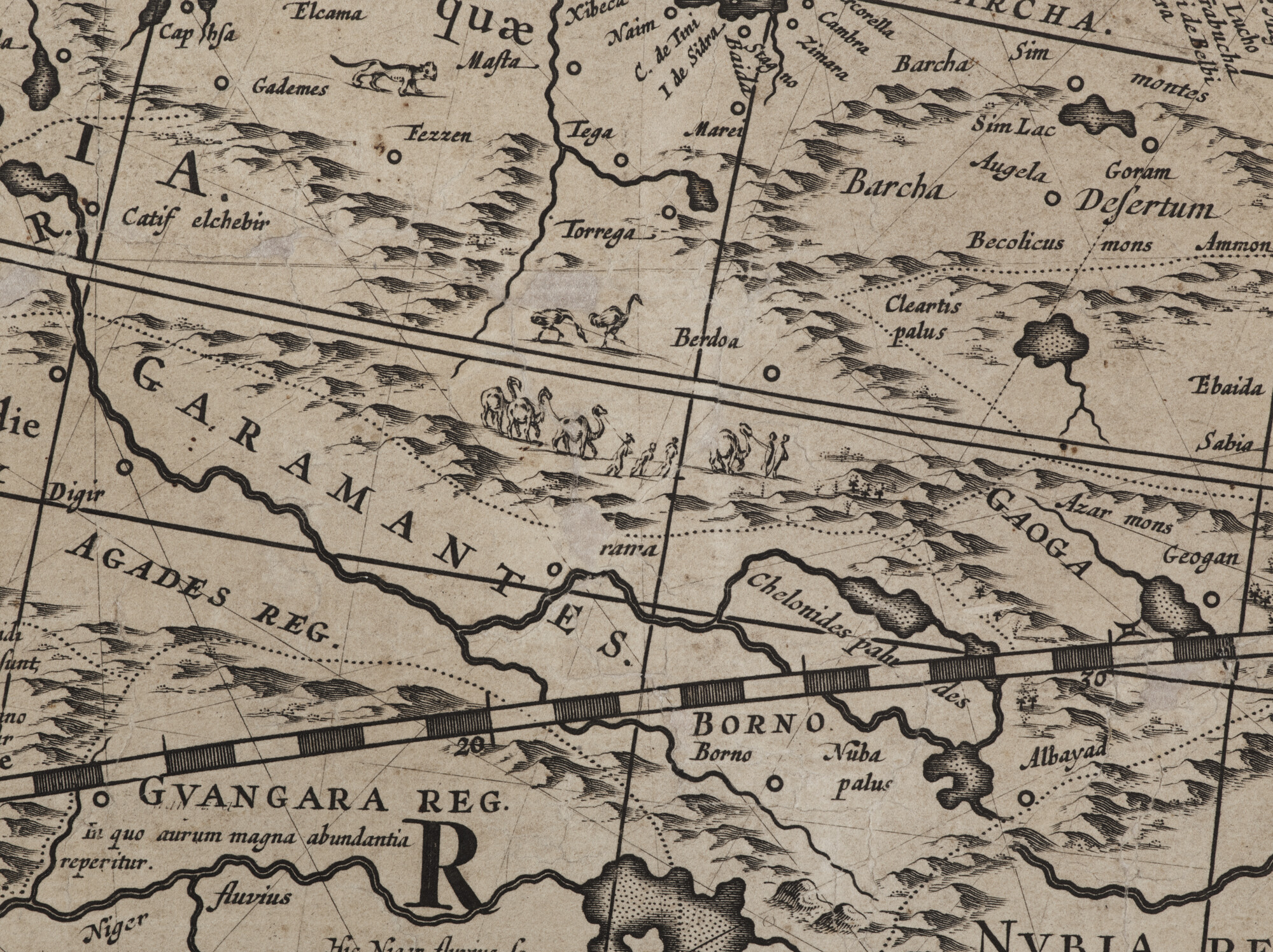 S.0864; Wandkaart van de wereld door Joan Blaeu uitgegeven ter gelegenheid van de Vrede van Münster, 1648; wandkaart