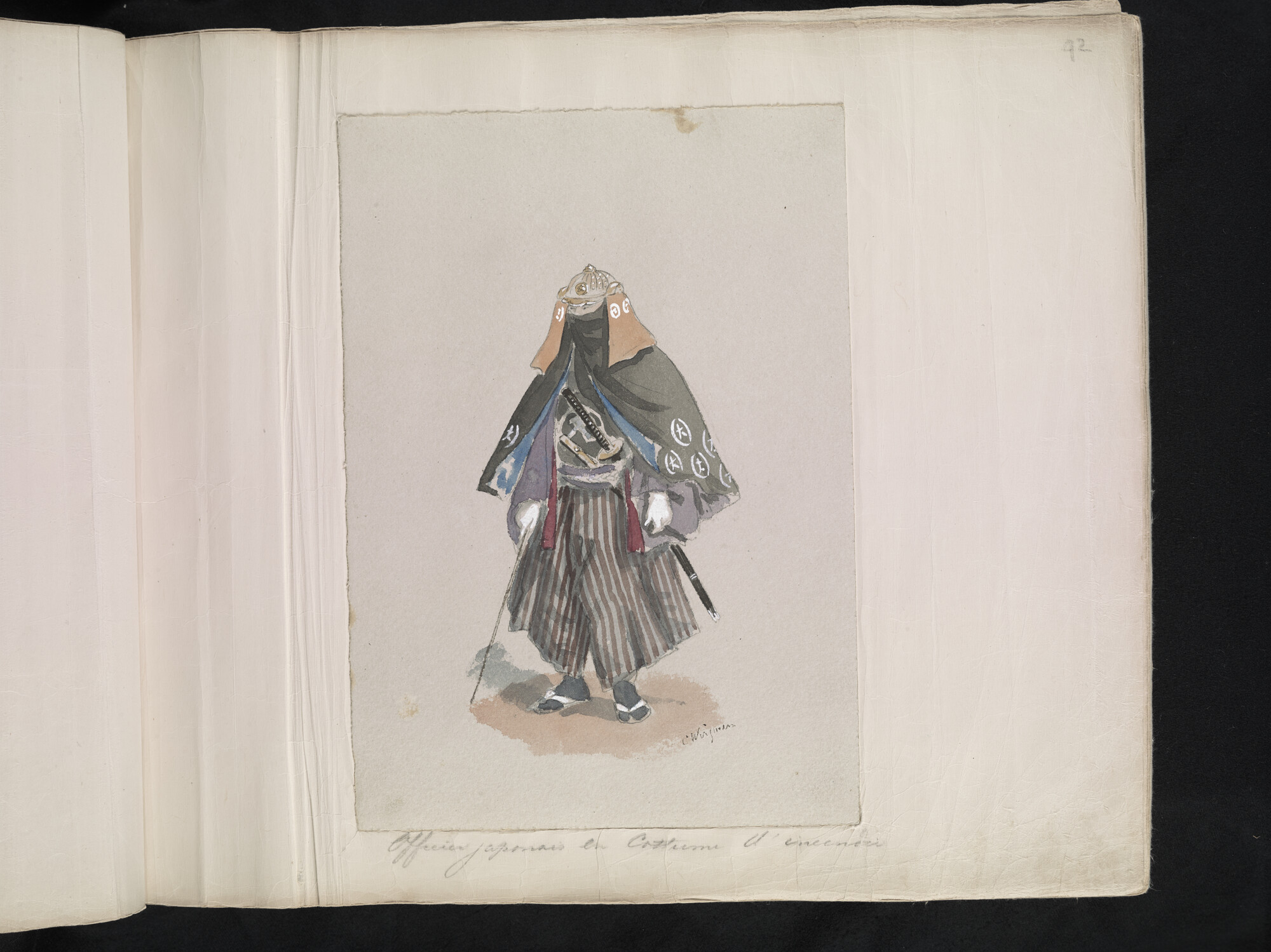 S.3628(02); Album nr. 1 uit een serie van drie van de Nederlandse consul in Japan Dirk de Graeff van Polsbroek; fotoalbum