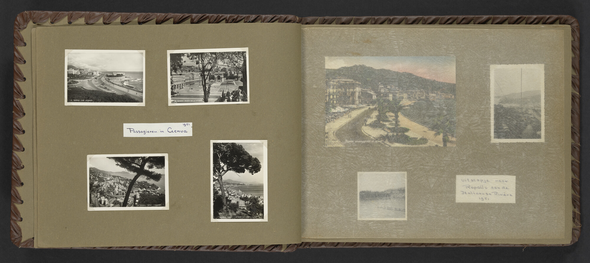 2024.0025; Fotoalbum van Hubrecht Timmerman over zijn koopvaardijtijd tussen 1950 en 1956; fotoalbum