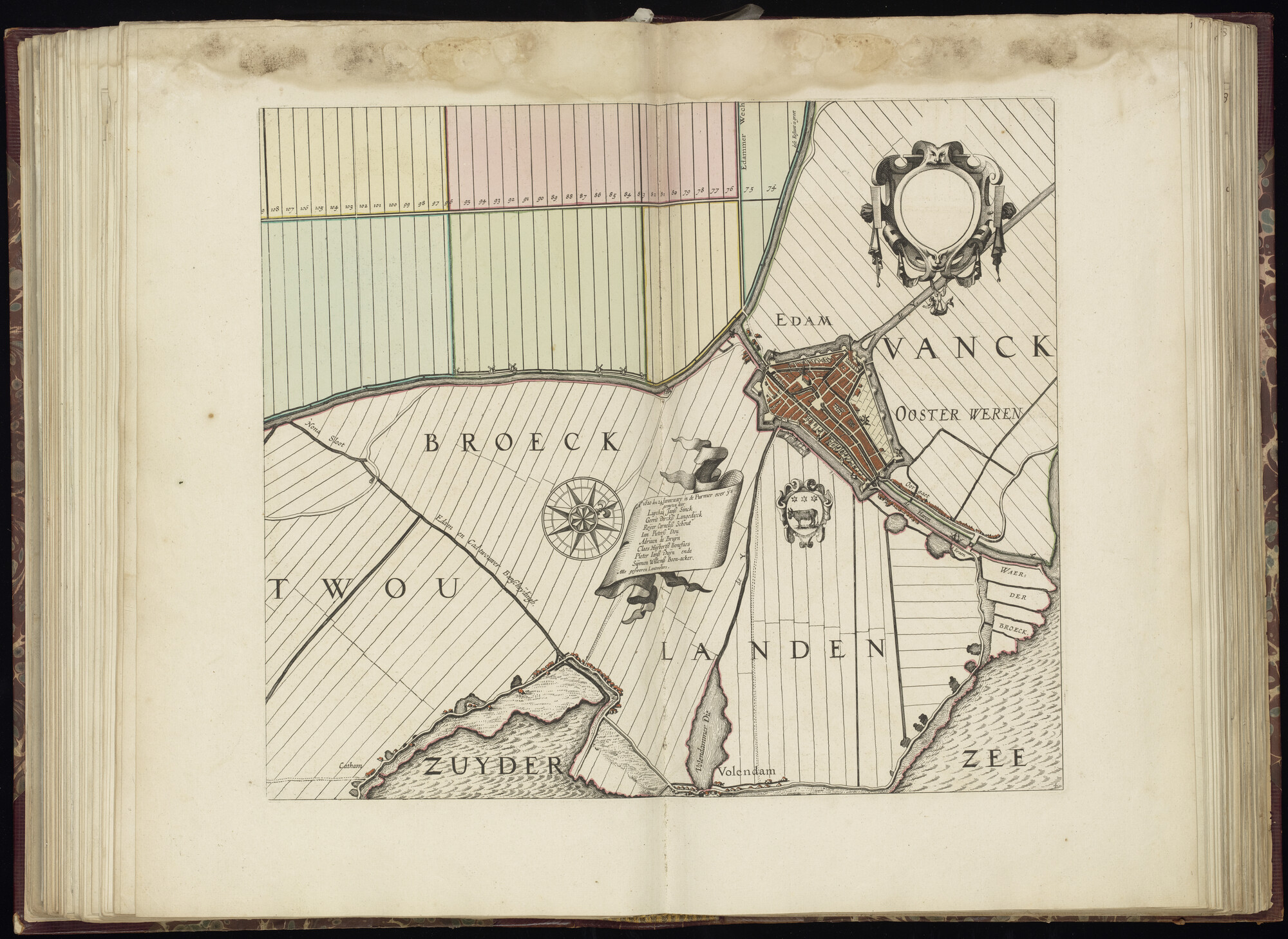 B.0032(033) [kaart 041]; Kaart van Noord-Holland; kaart