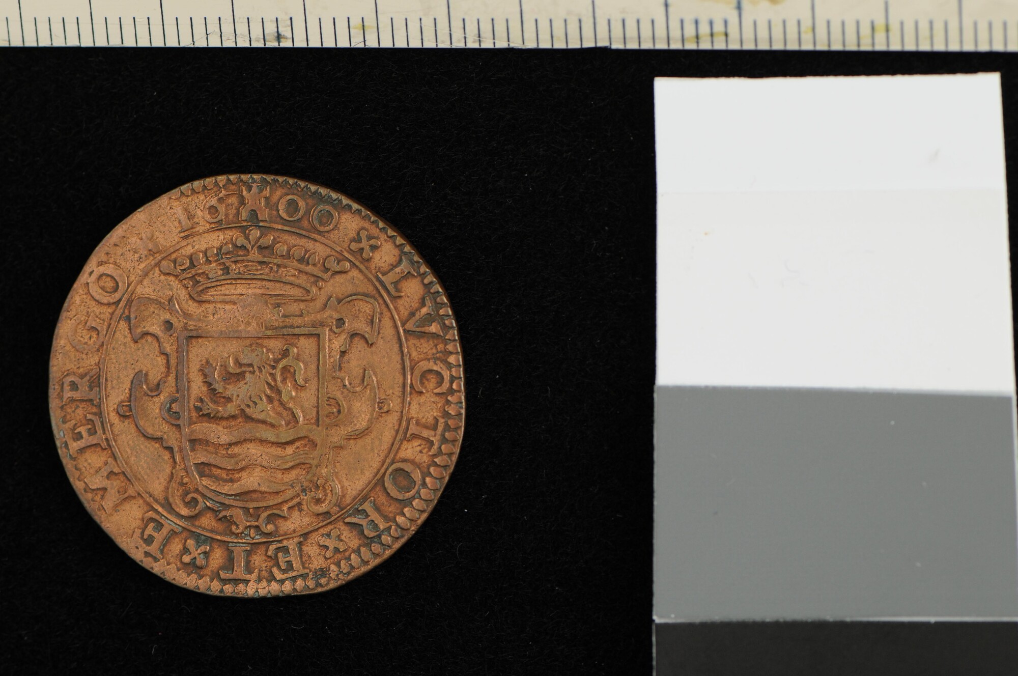 A.0023(050); Rekenpenning van Utrecht geslagen op de slag bij Nieuwpoort, 1600; jeton